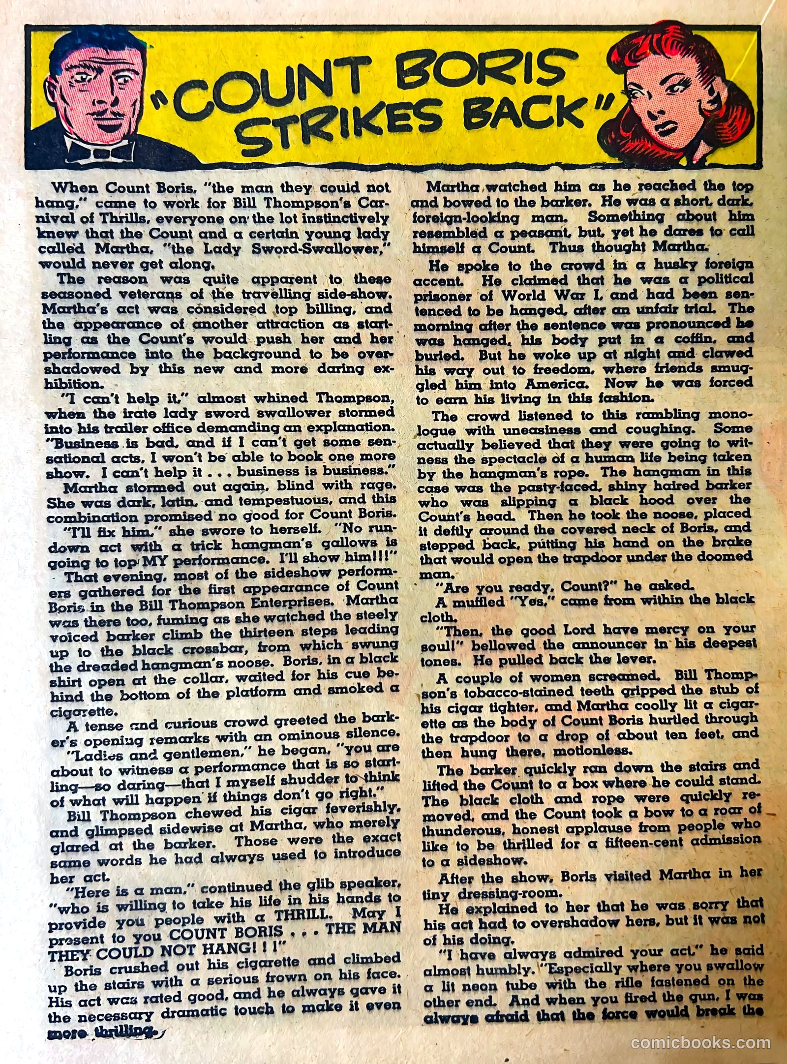 Mask Comics #1 (1945) — page 22 of 52