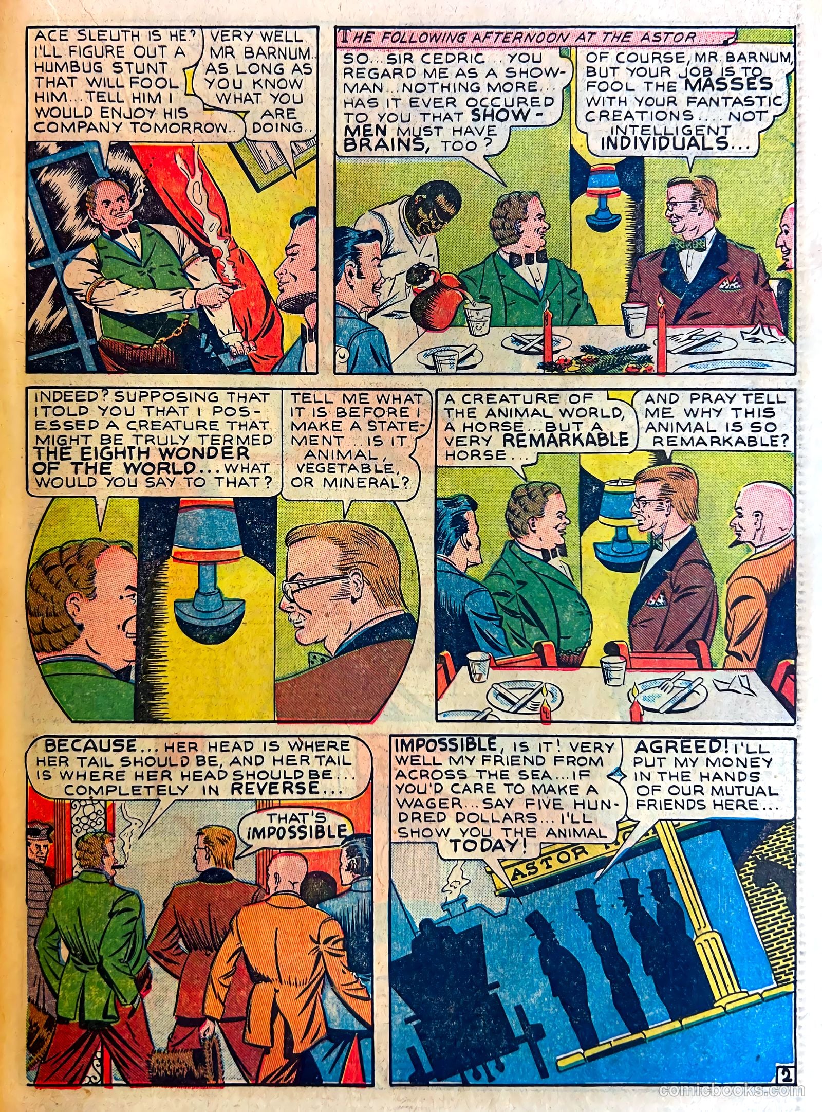 Mask Comics #1 (1945) — page 33 of 52