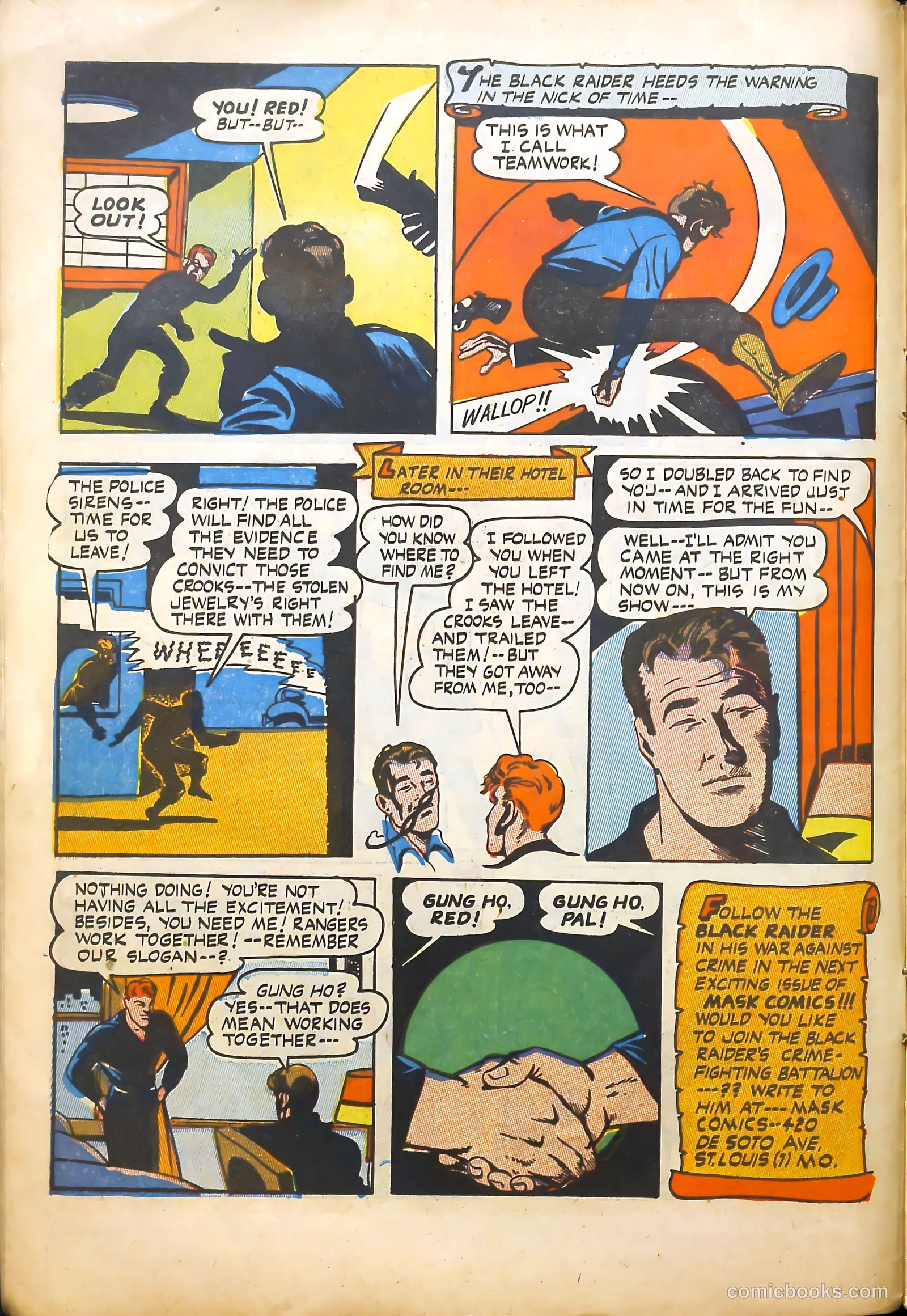 Mask Comics #2 (1945) — page 14 of 52