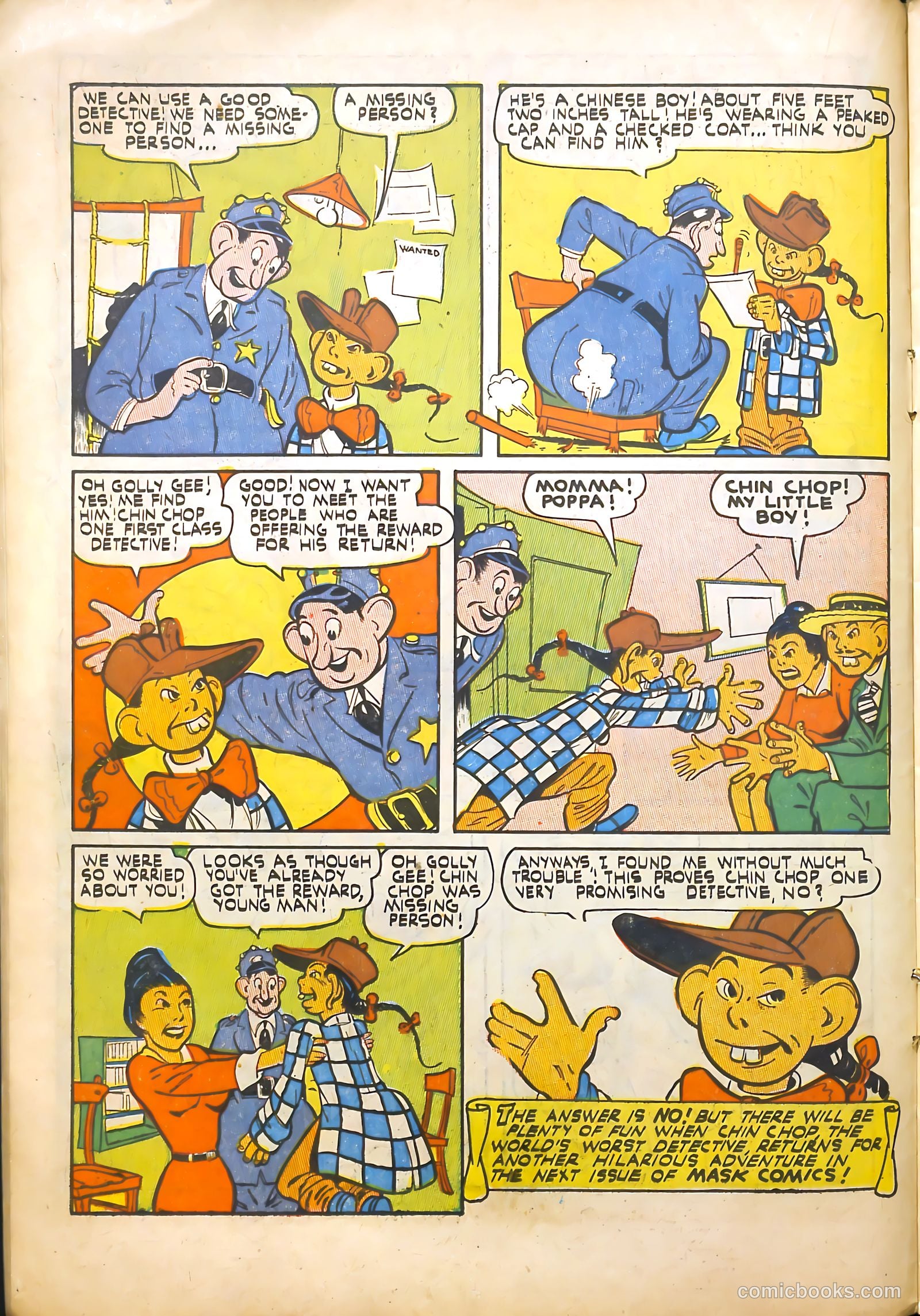Mask Comics #2 (1945) — page 20 of 52