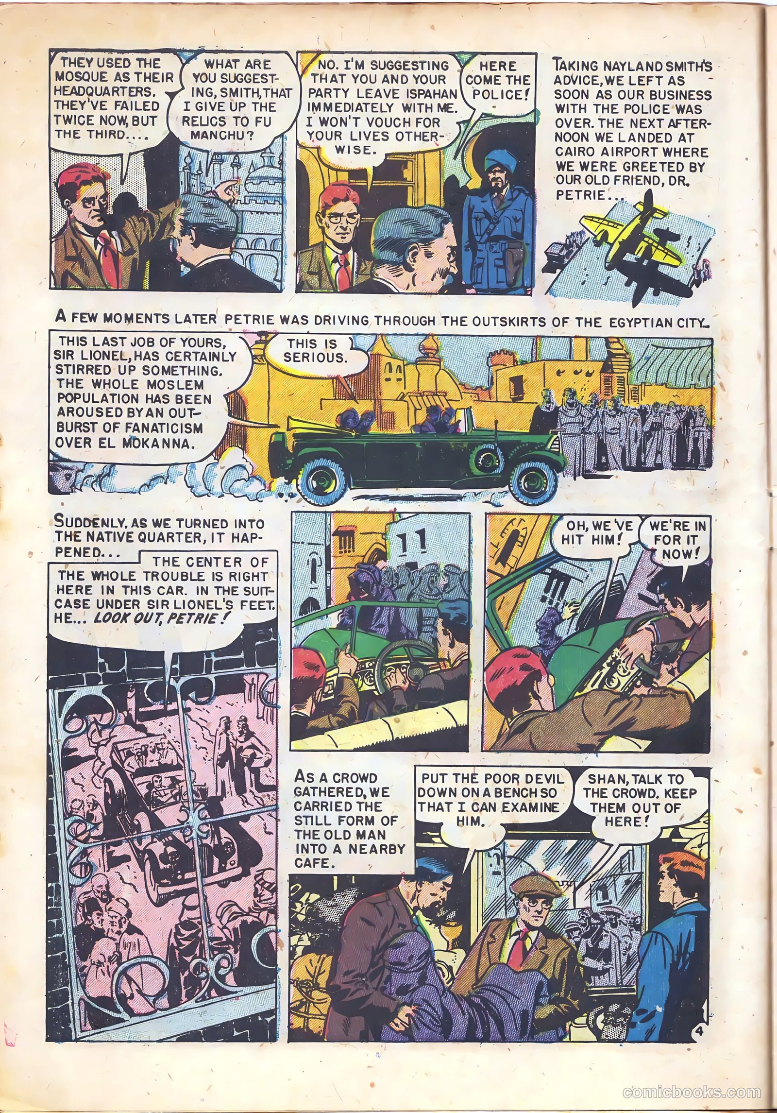 Mask of Dr. Fu Manchu #1 (1951) — page 6 of 36