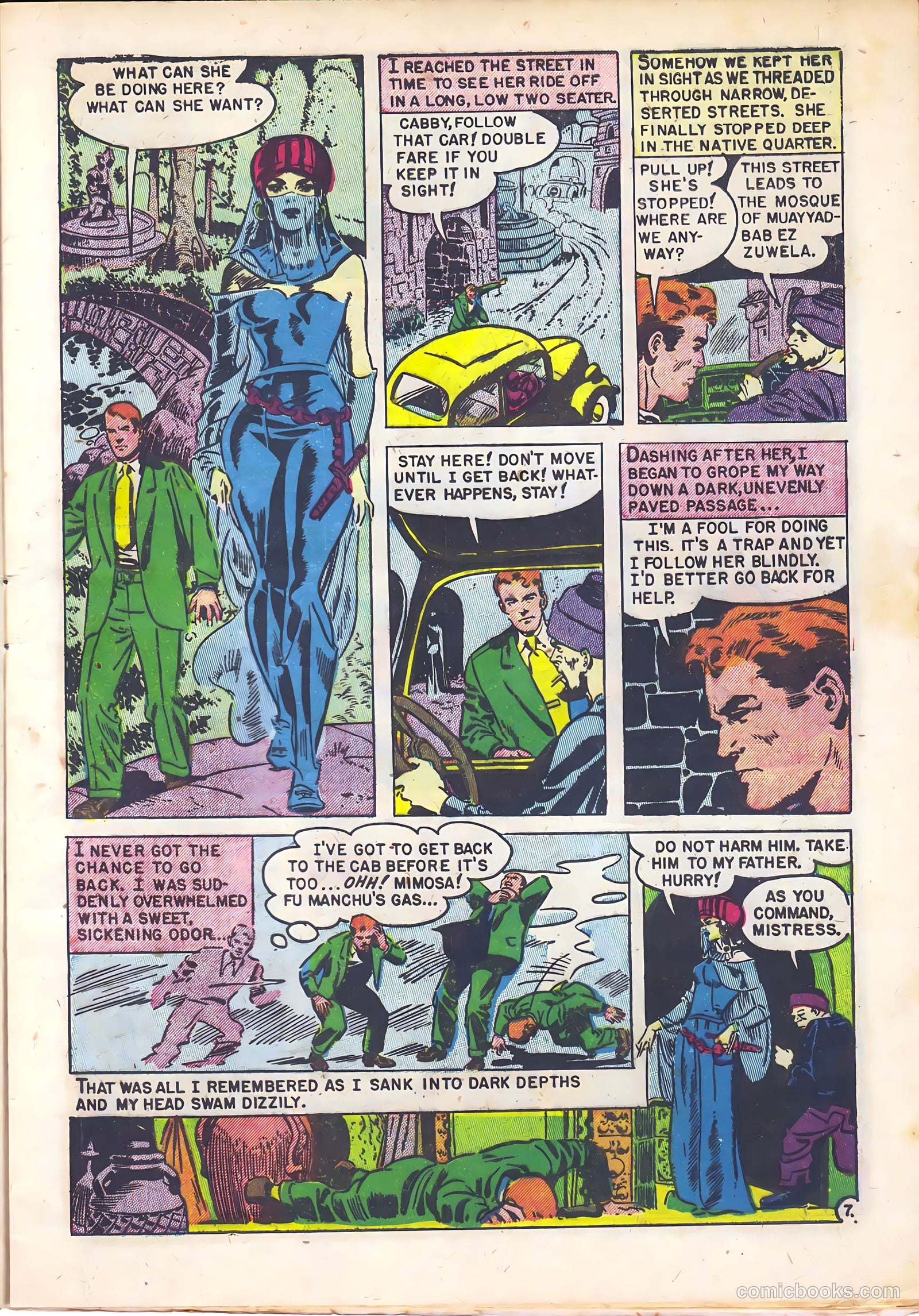 Mask of Dr. Fu Manchu #1 (1951) — page 9 of 36