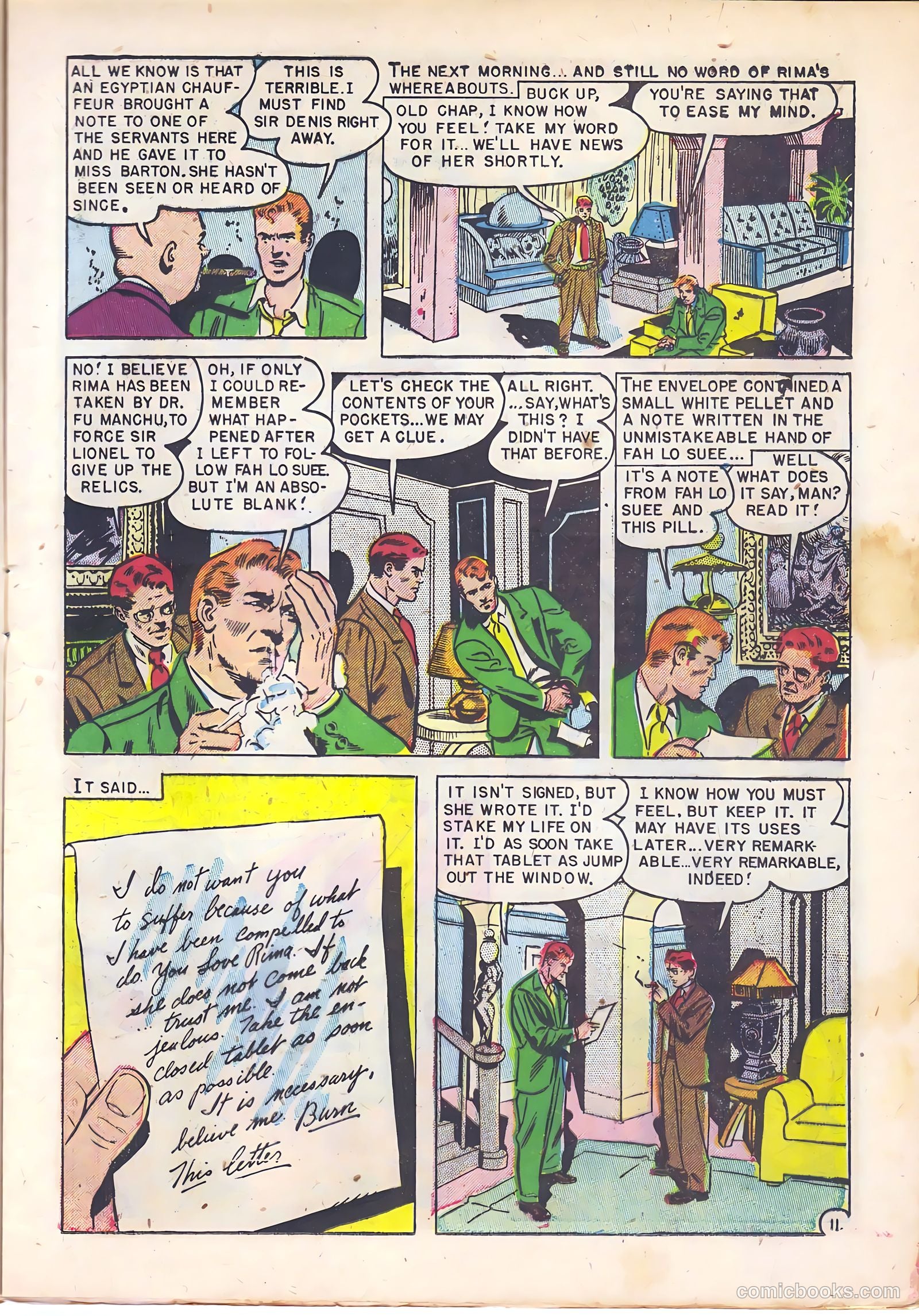 Mask of Dr. Fu Manchu #1 (1951) — page 13 of 36