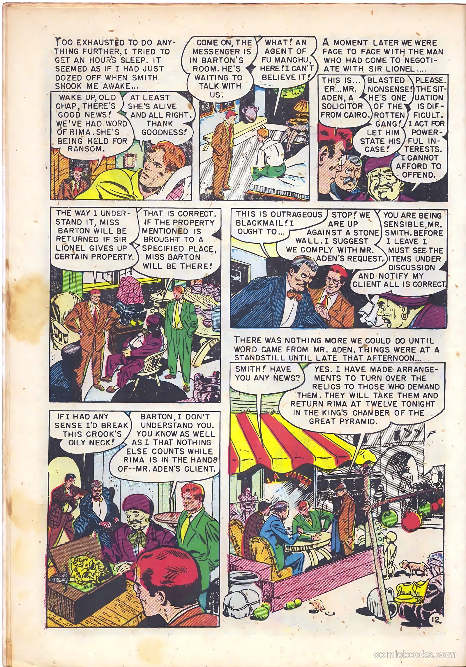 Mask of Dr. Fu Manchu #1 (1951) — page 14 of 36