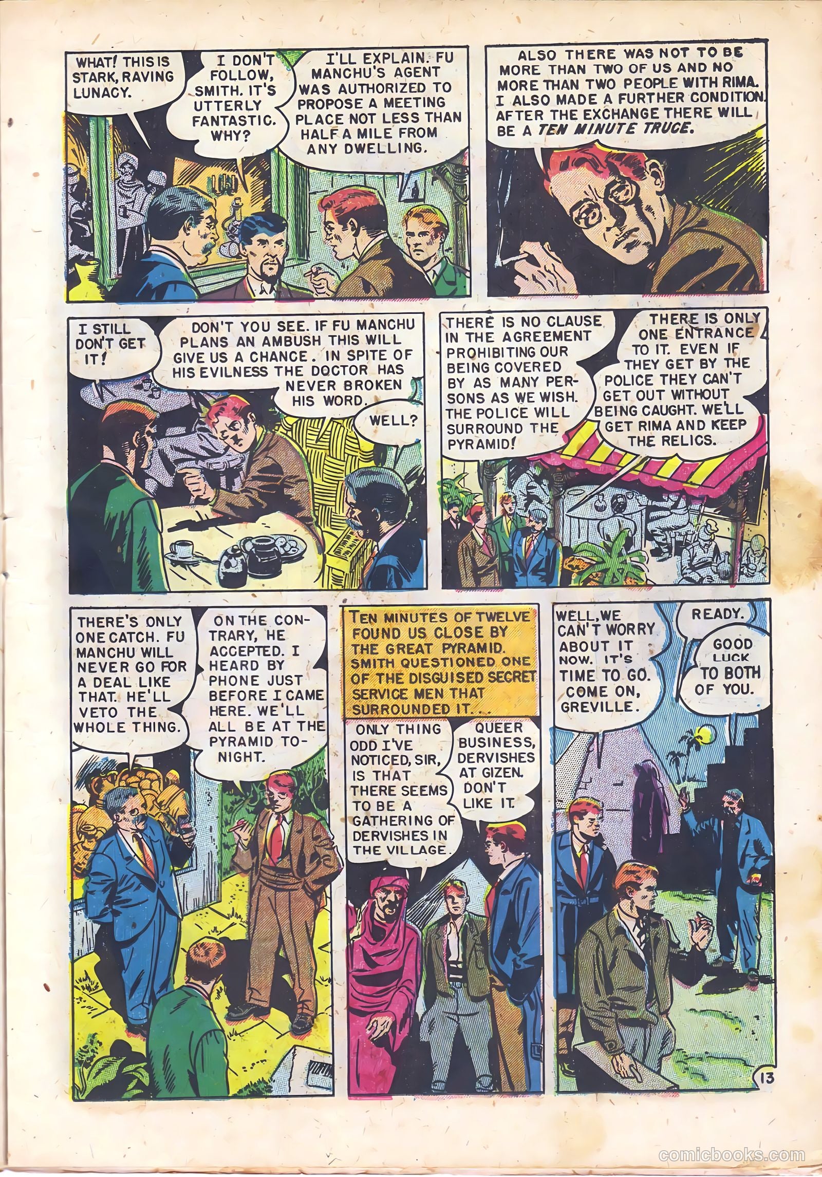 Mask of Dr. Fu Manchu #1 (1951) — page 15 of 36