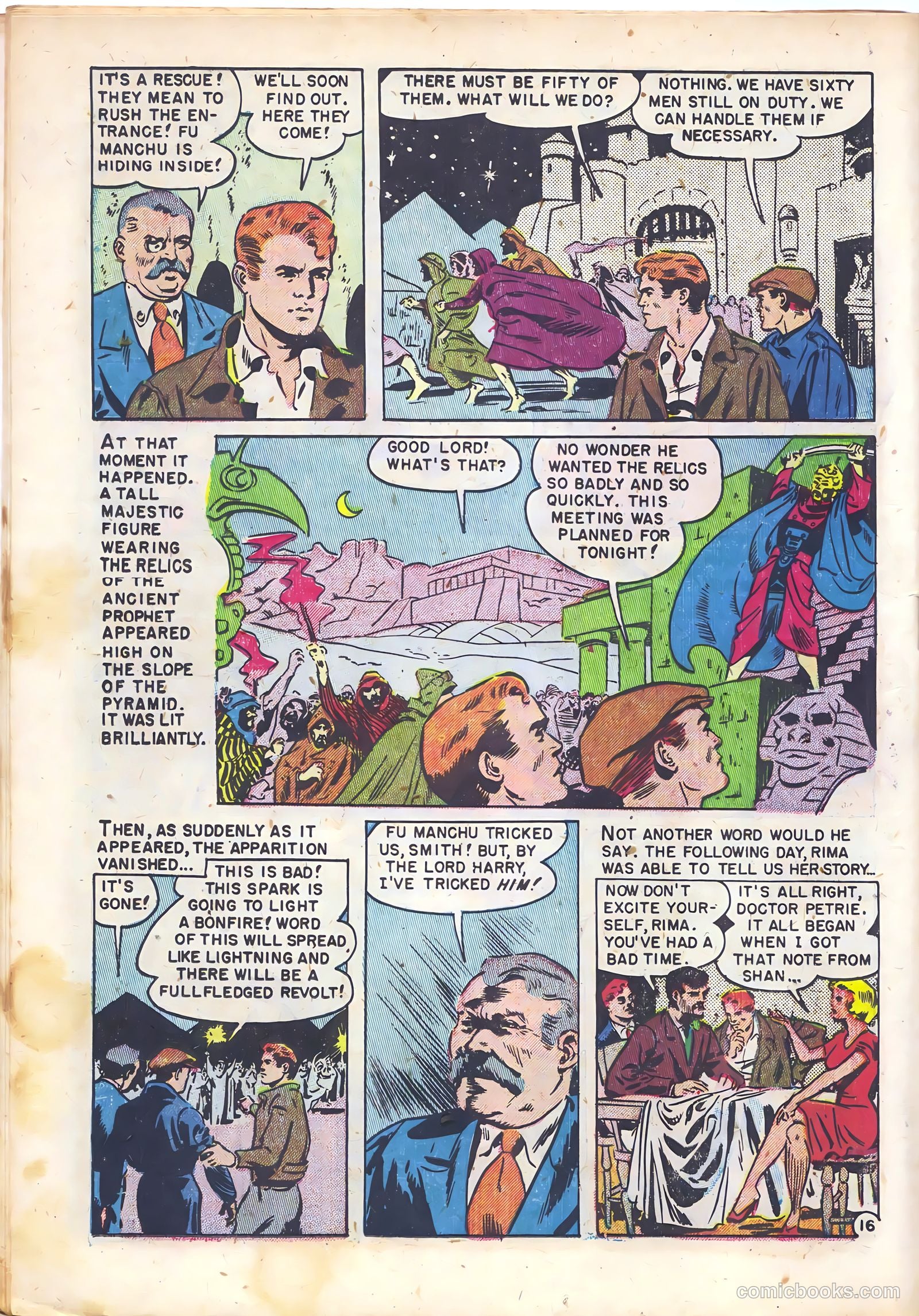 Mask of Dr. Fu Manchu #1 (1951) — page 18 of 36