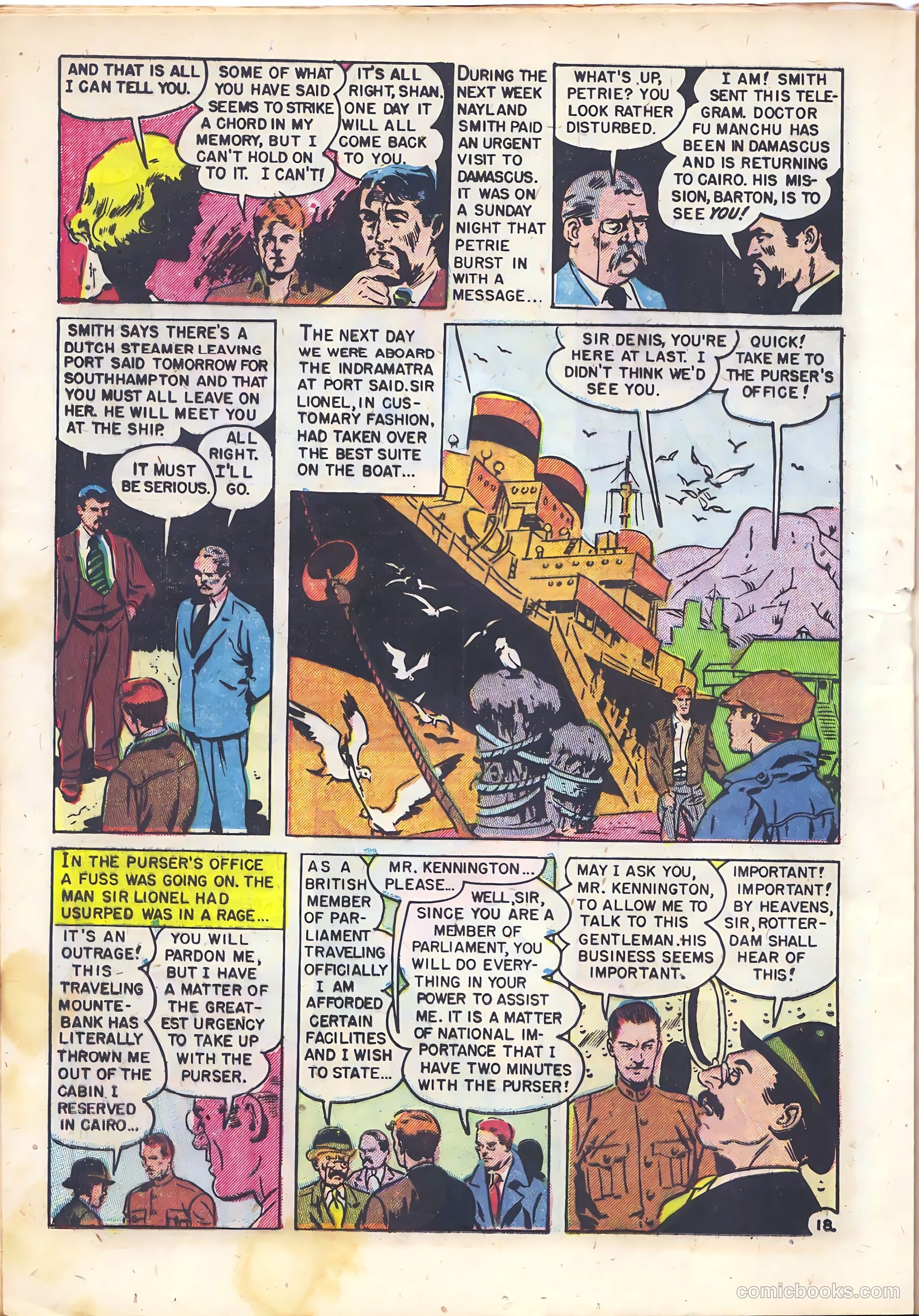 Mask of Dr. Fu Manchu #1 (1951) — page 20 of 36