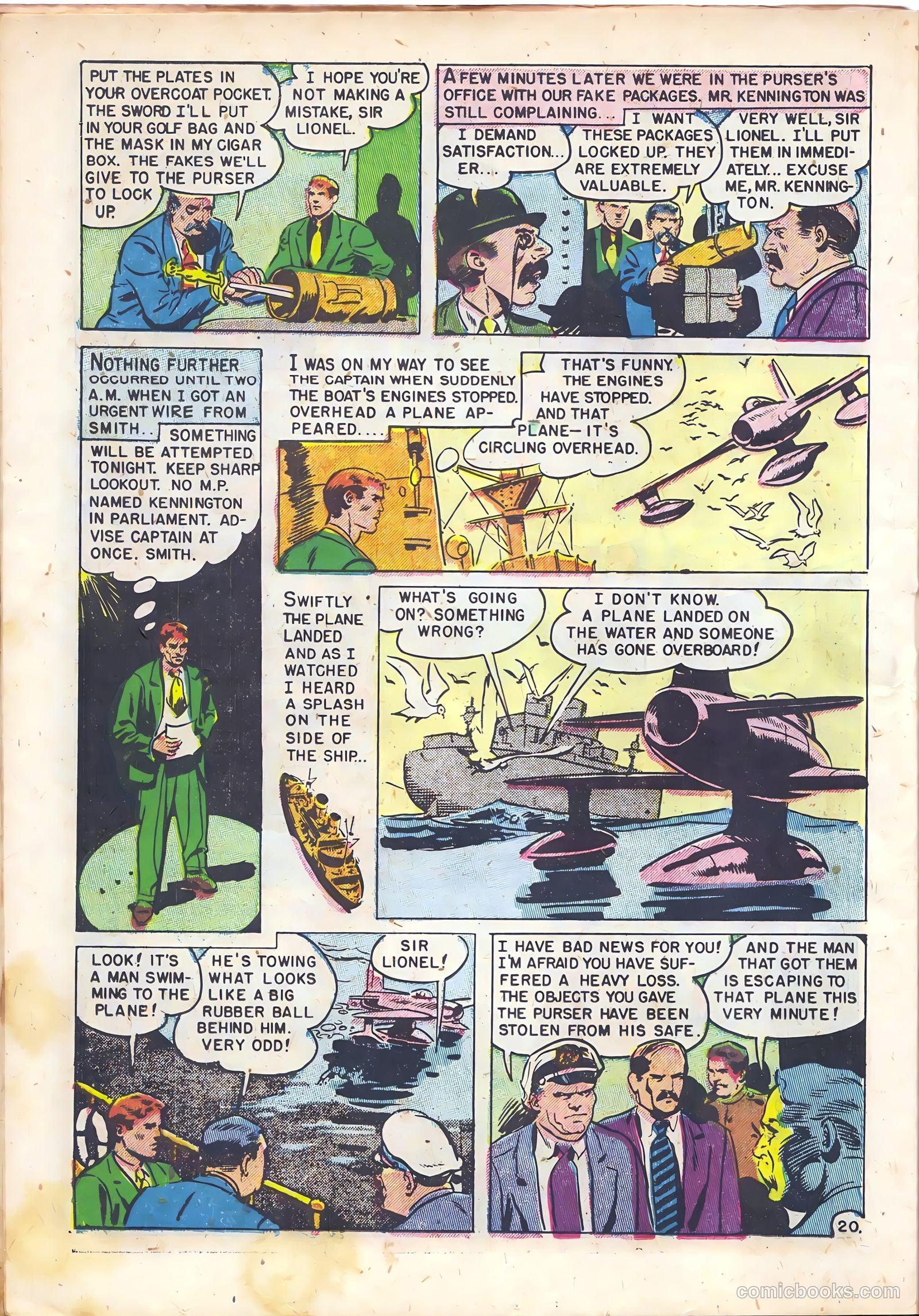 Mask of Dr. Fu Manchu #1 (1951) — page 22 of 36