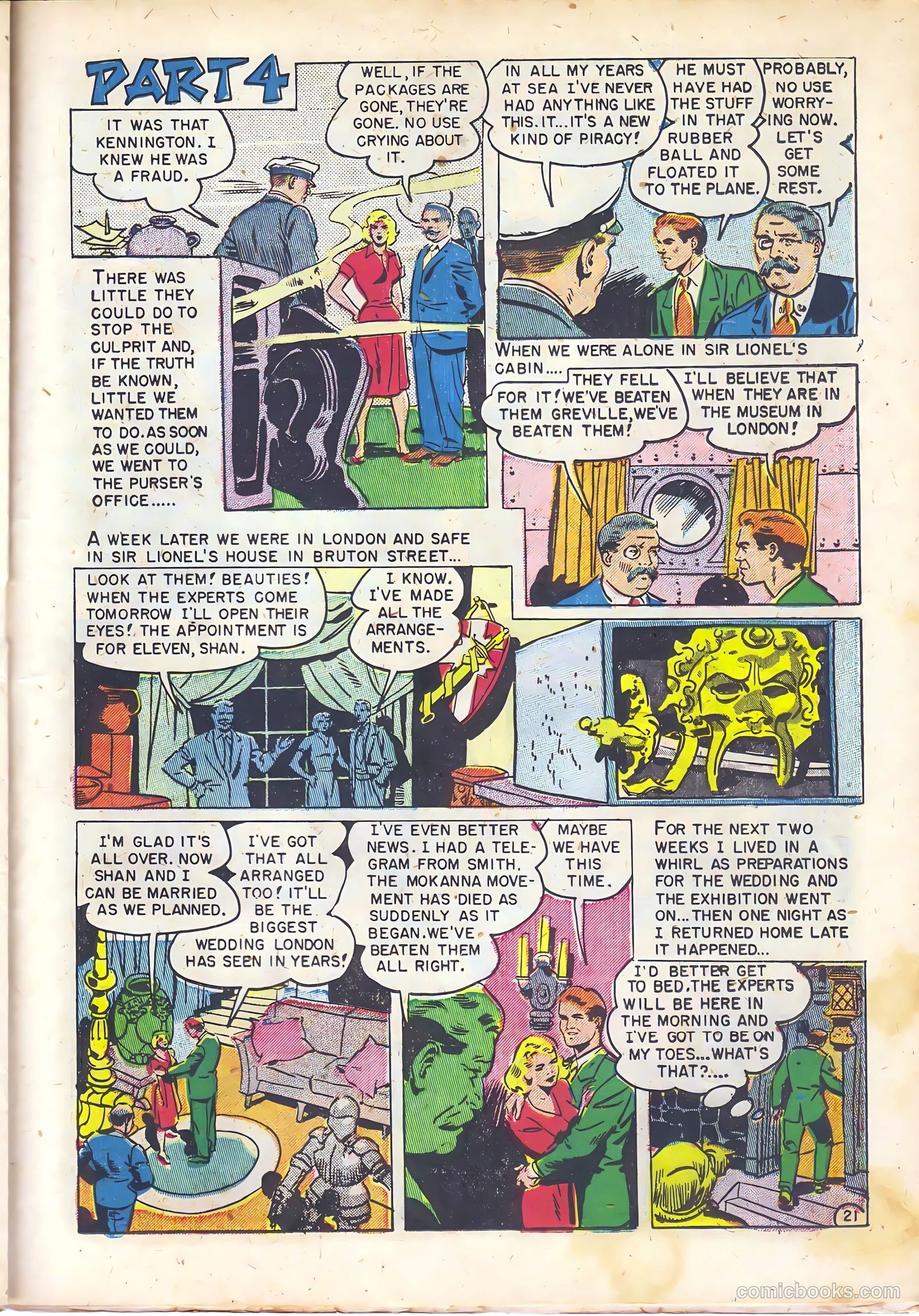 Mask of Dr. Fu Manchu #1 (1951) — page 23 of 36