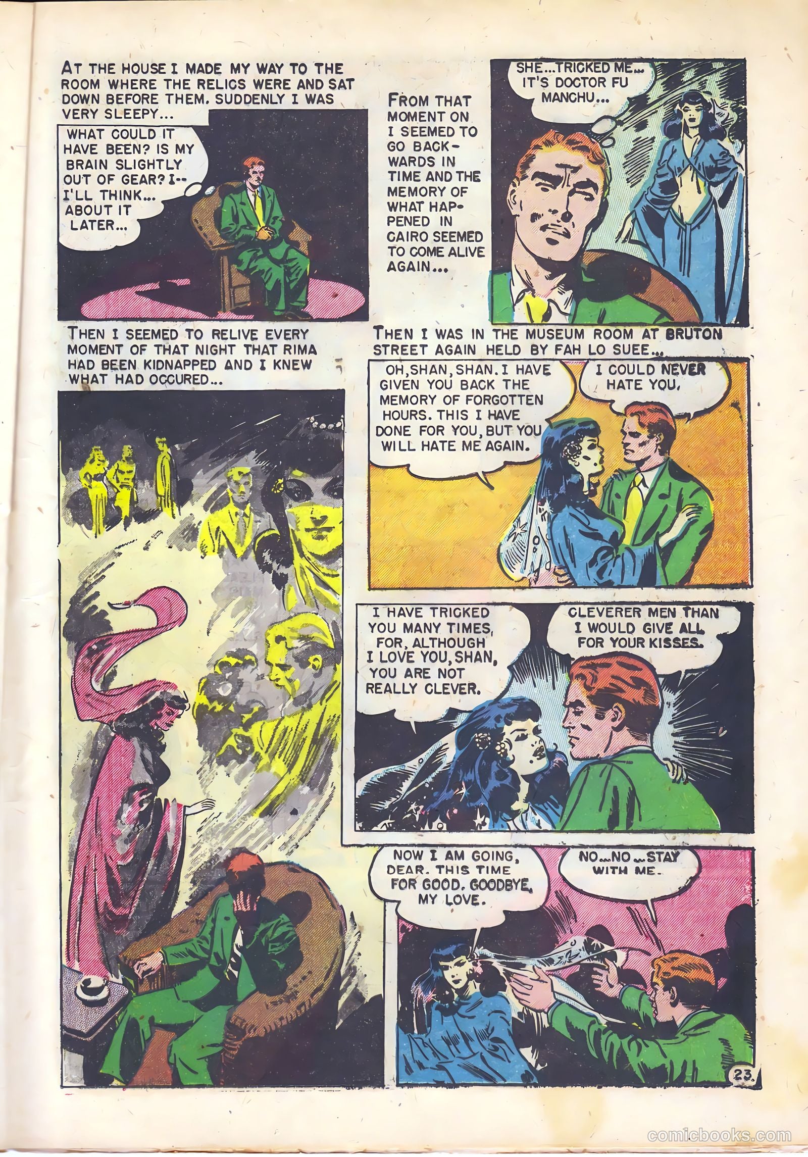 Mask of Dr. Fu Manchu #1 (1951) — page 25 of 36