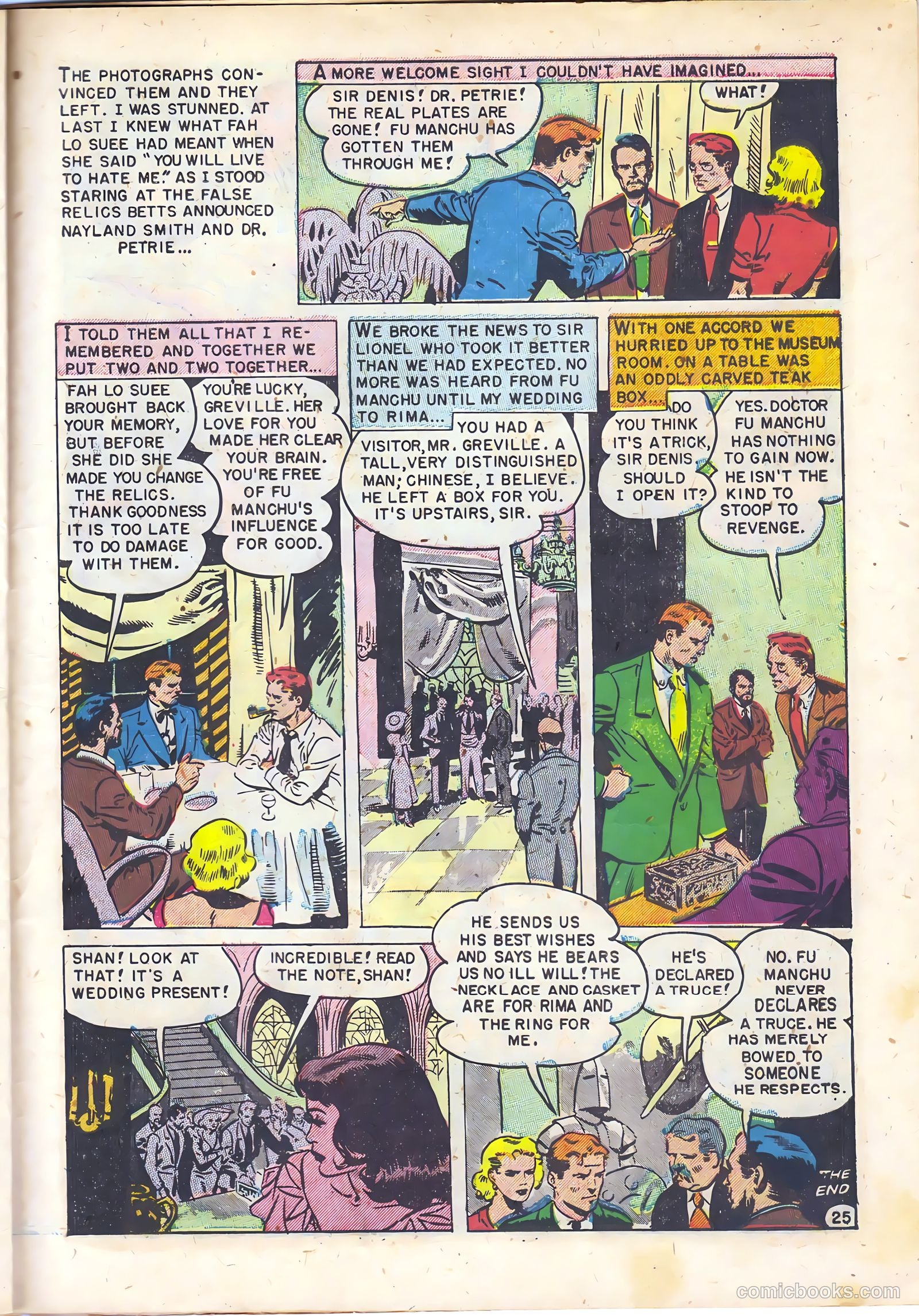 Mask of Dr. Fu Manchu #1 (1951) — page 27 of 36