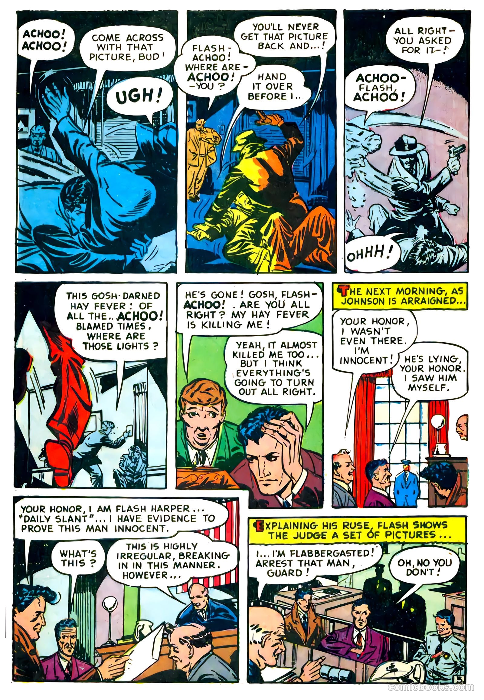 Mask of Dr. Fu Manchu #1 (1951) — page 32 of 36