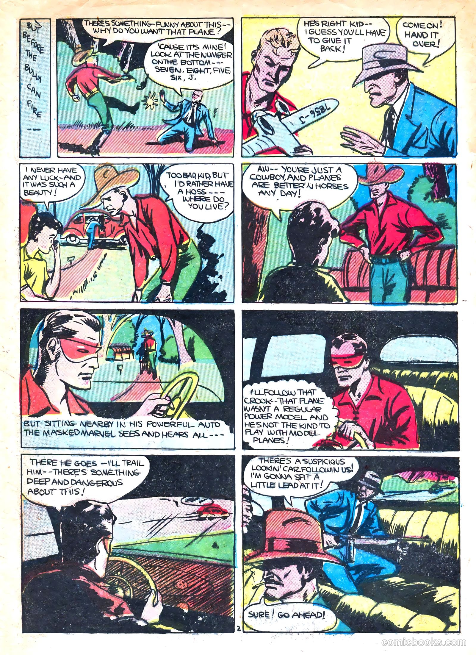 Masked Marvel #1 (1940) — page 4 of 68