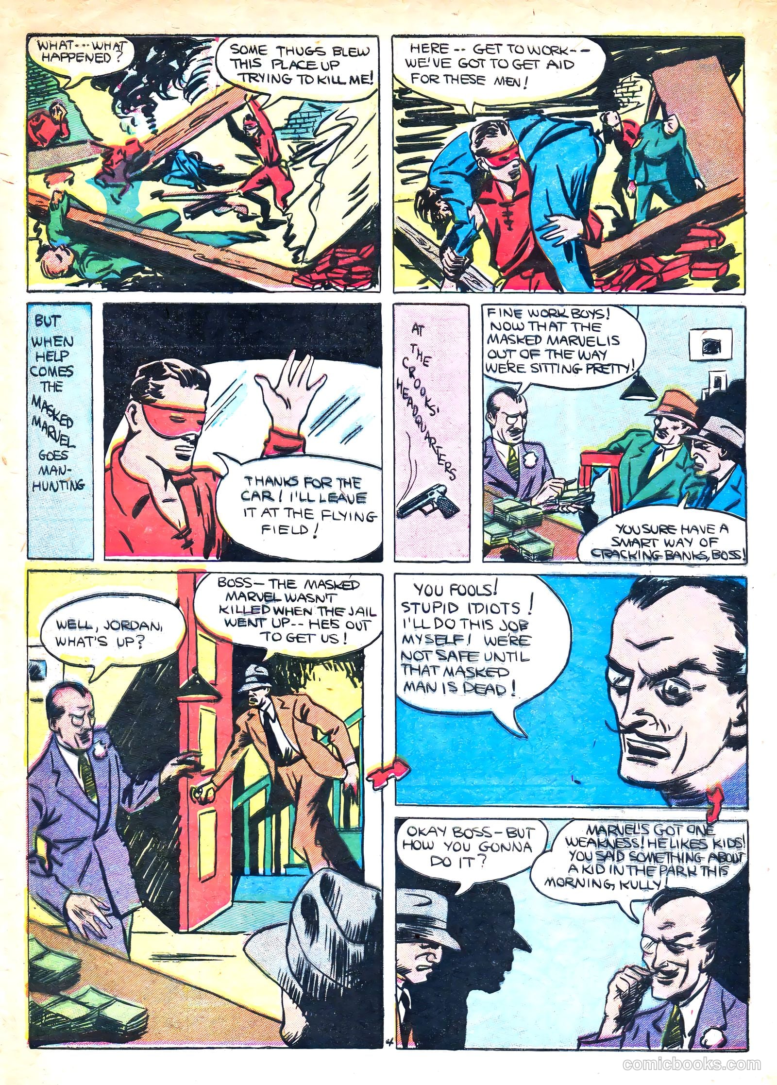 Masked Marvel #1 (1940) — page 6 of 68