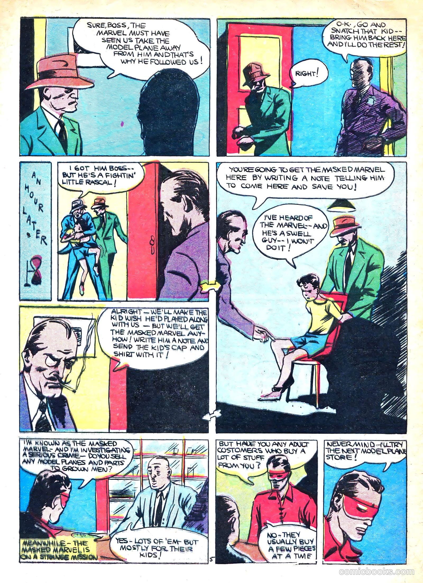Masked Marvel #1 (1940) — page 7 of 68