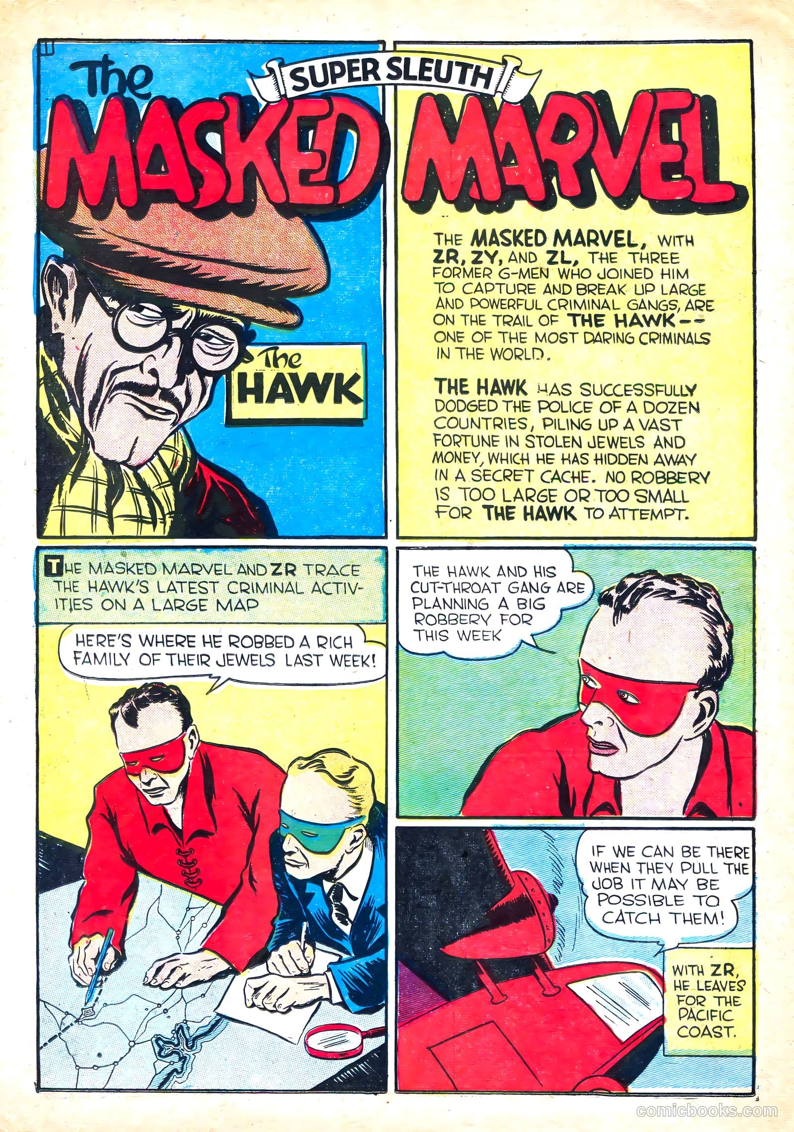 Masked Marvel #1 (1940) — page 13 of 68