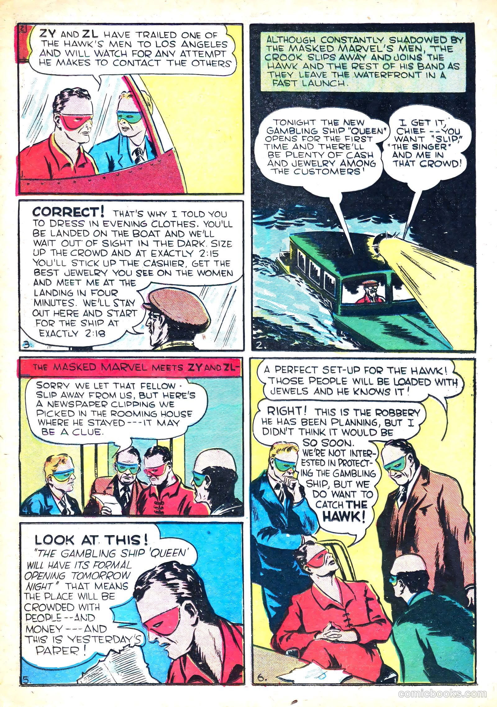 Masked Marvel #1 (1940) — page 14 of 68