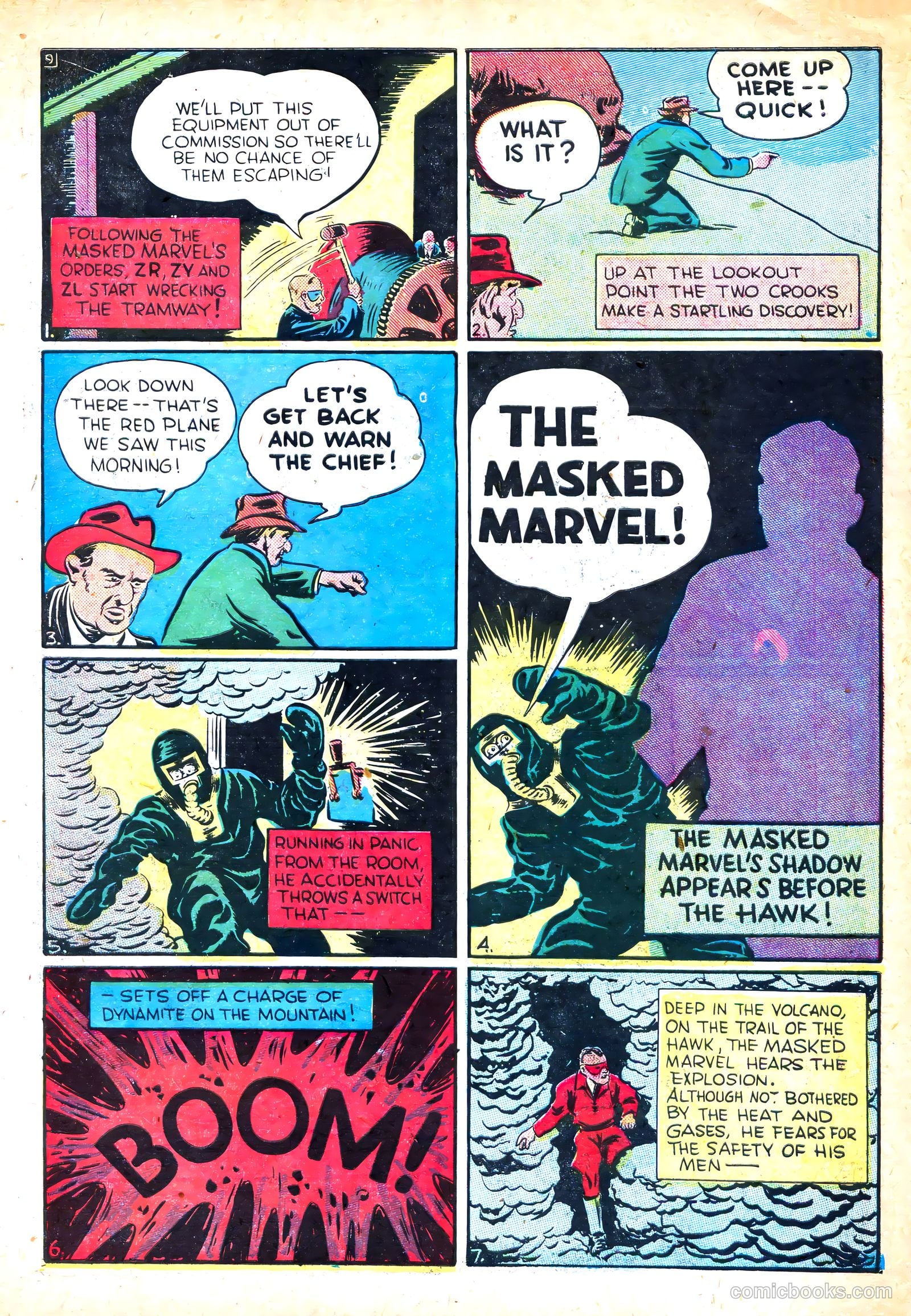 Masked Marvel #1 (1940) — page 21 of 68