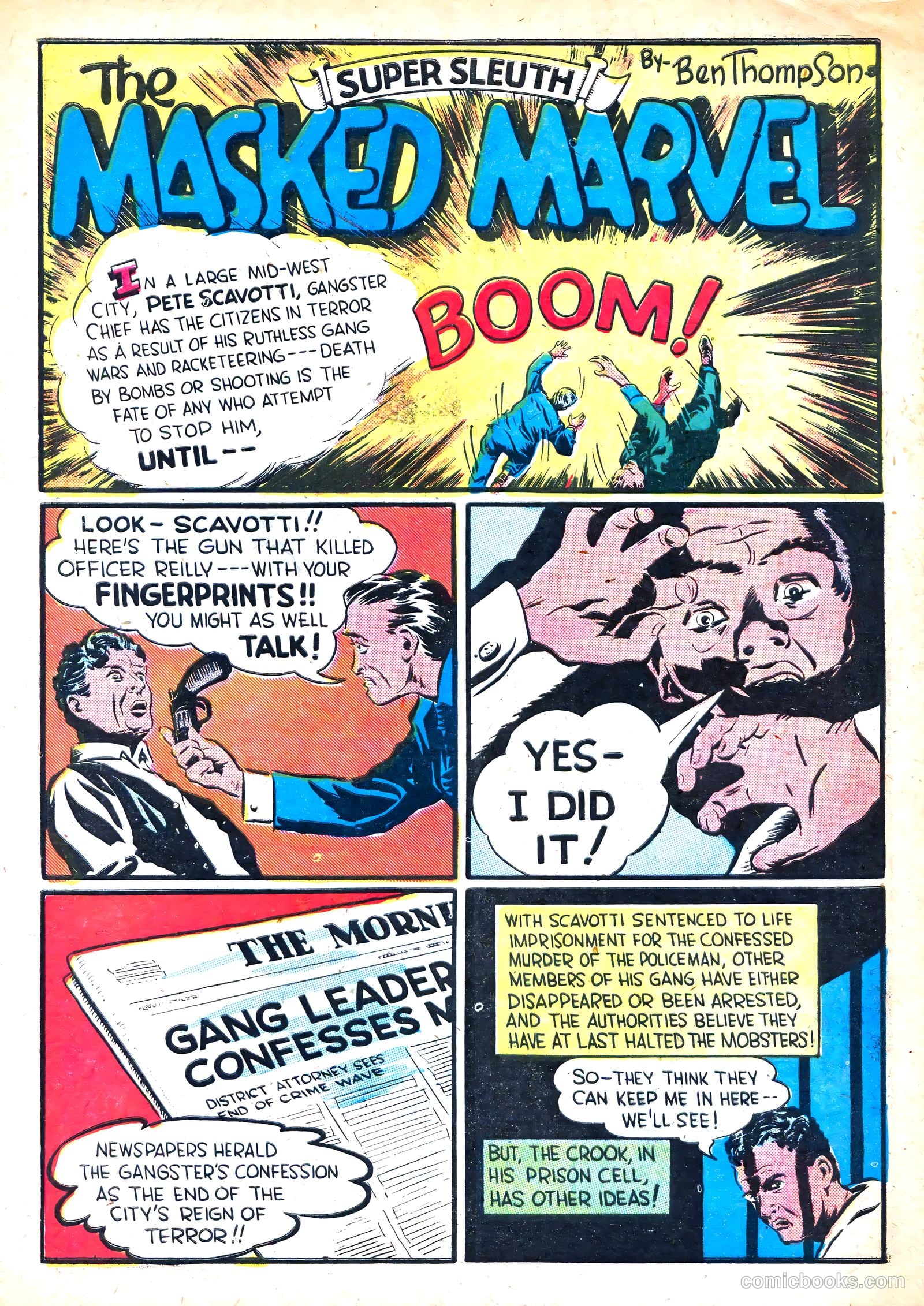Masked Marvel #1 (1940) — page 23 of 68