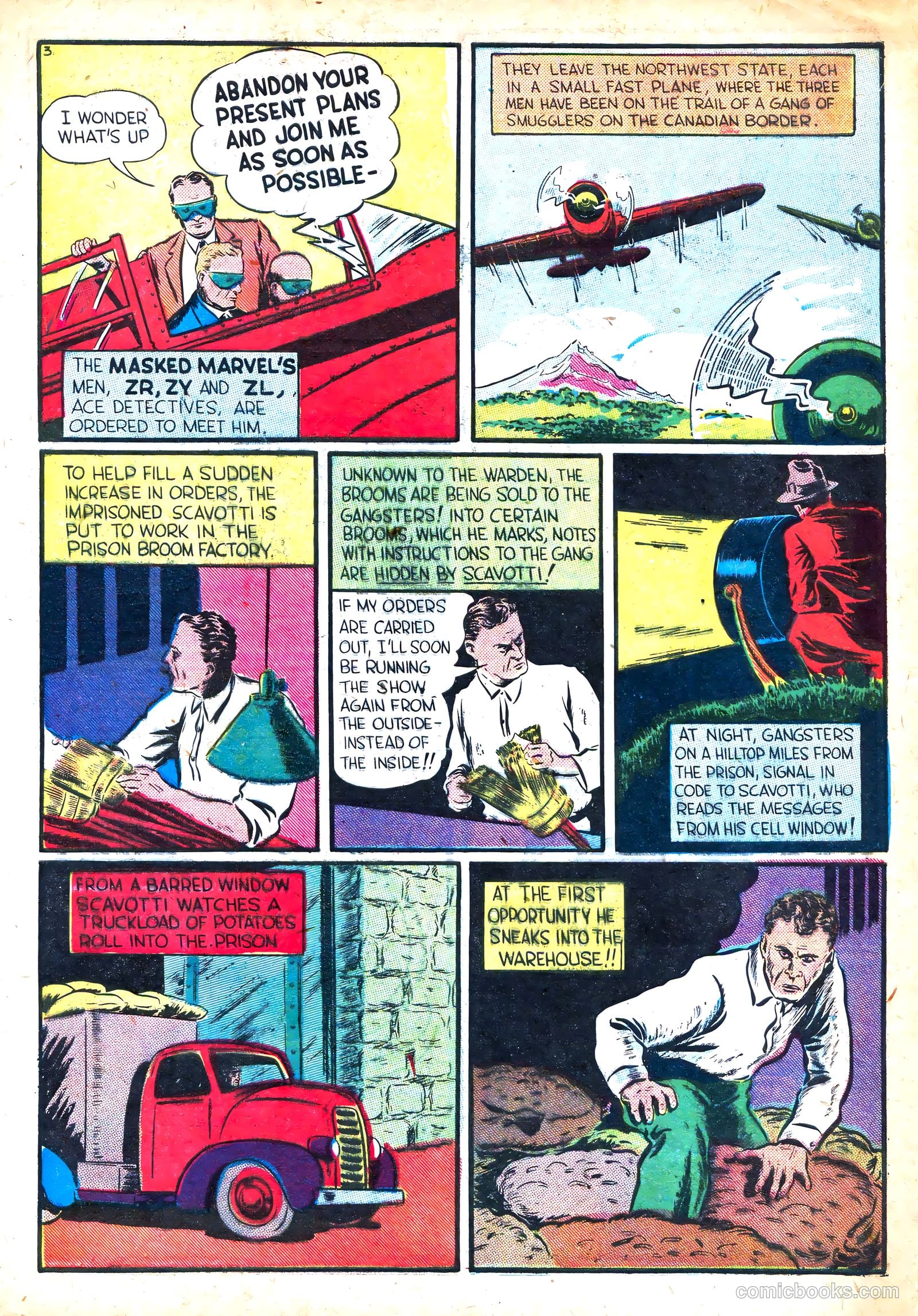 Masked Marvel #1 (1940) — page 25 of 68