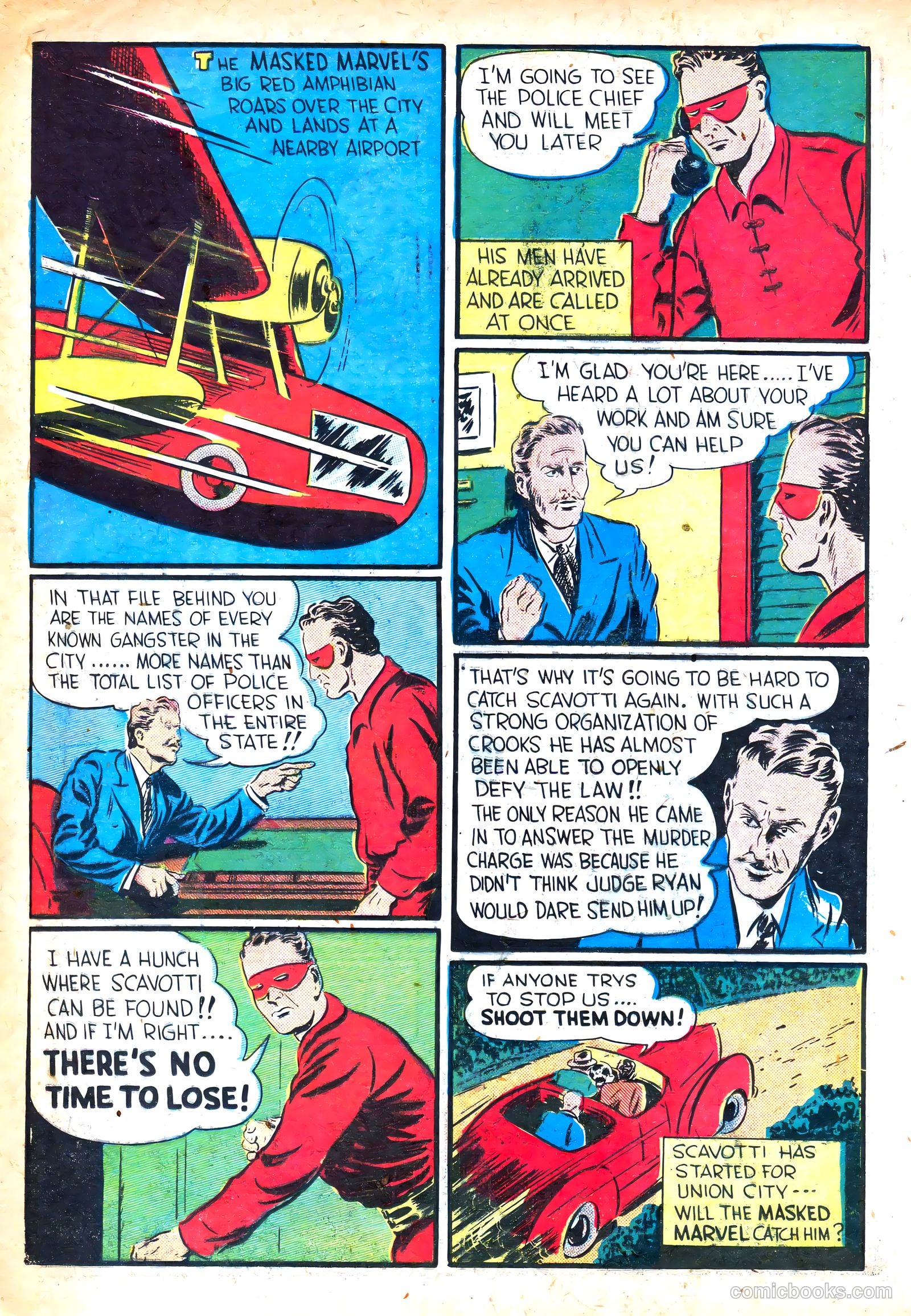 Masked Marvel #1 (1940) — page 28 of 68