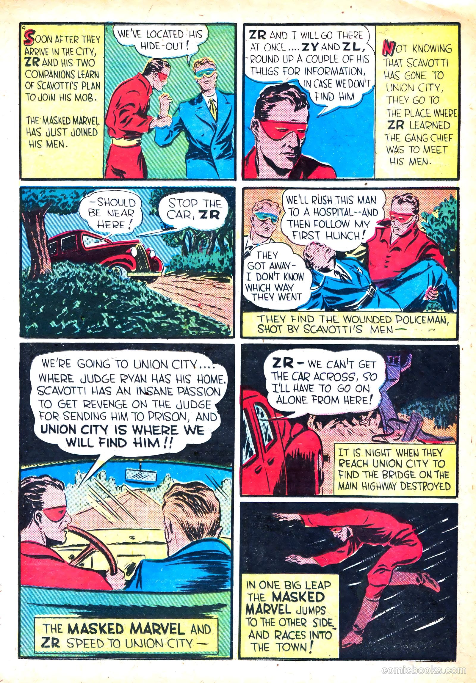 Masked Marvel #1 (1940) — page 31 of 68