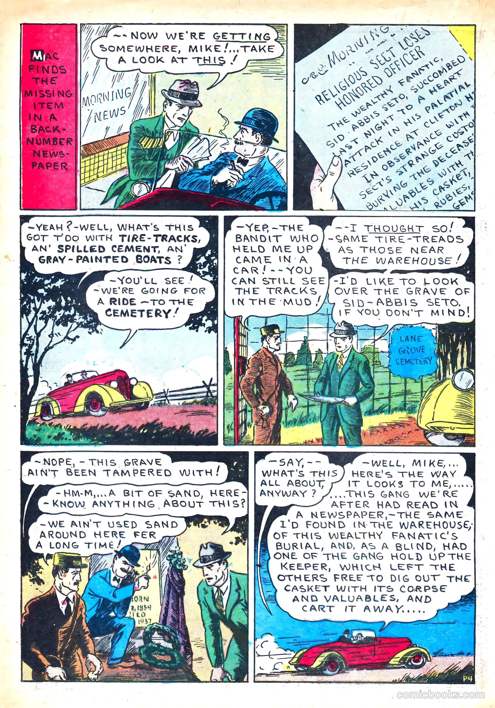 Masked Marvel #1 (1940) — page 36 of 68