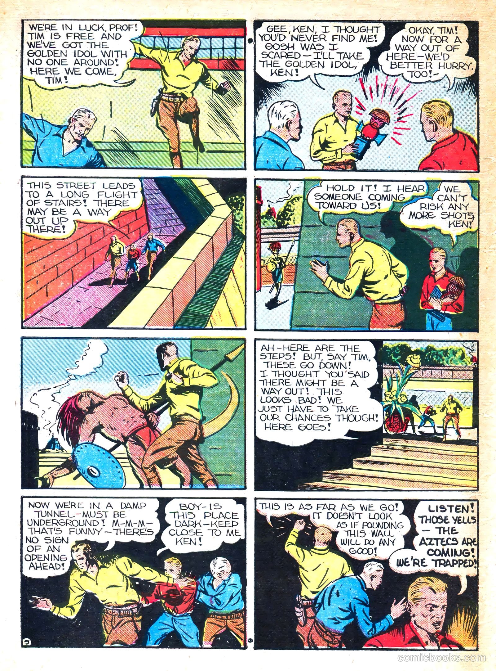Masked Marvel #1 (1940) — page 64 of 68