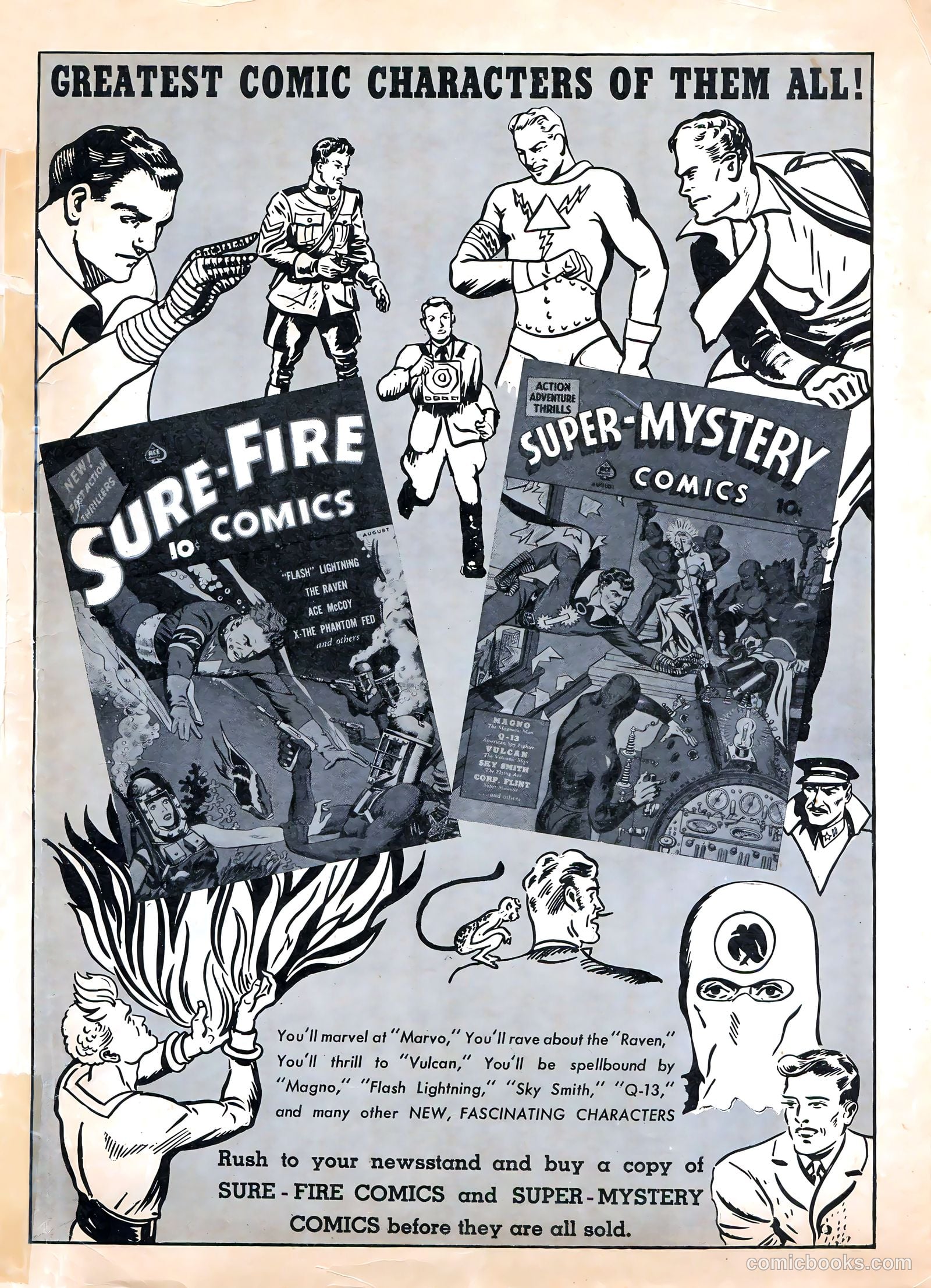 Masked Marvel #1 (1940) — page 67 of 68