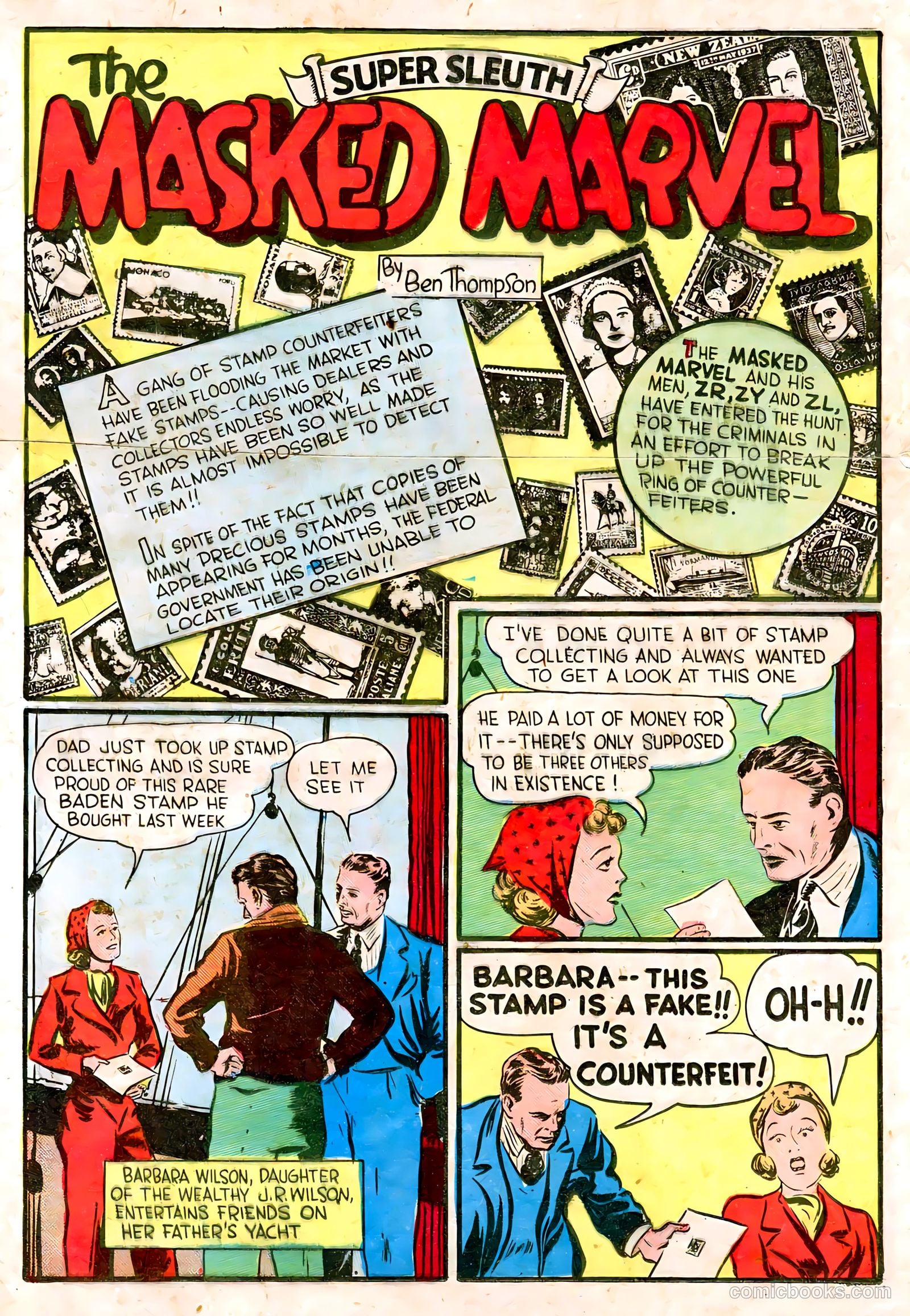 Masked Marvel #2 (1940) — page 12 of 69