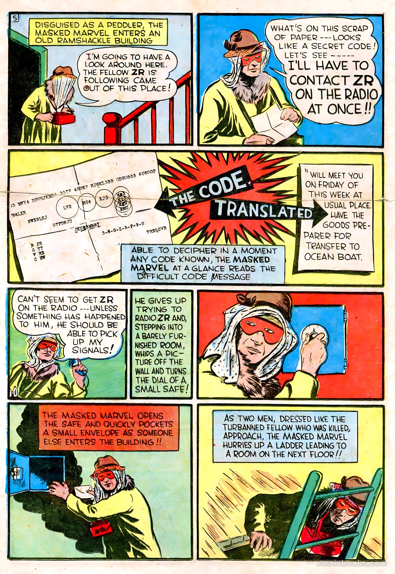 Masked Marvel #2 (1940) — page 16 of 69