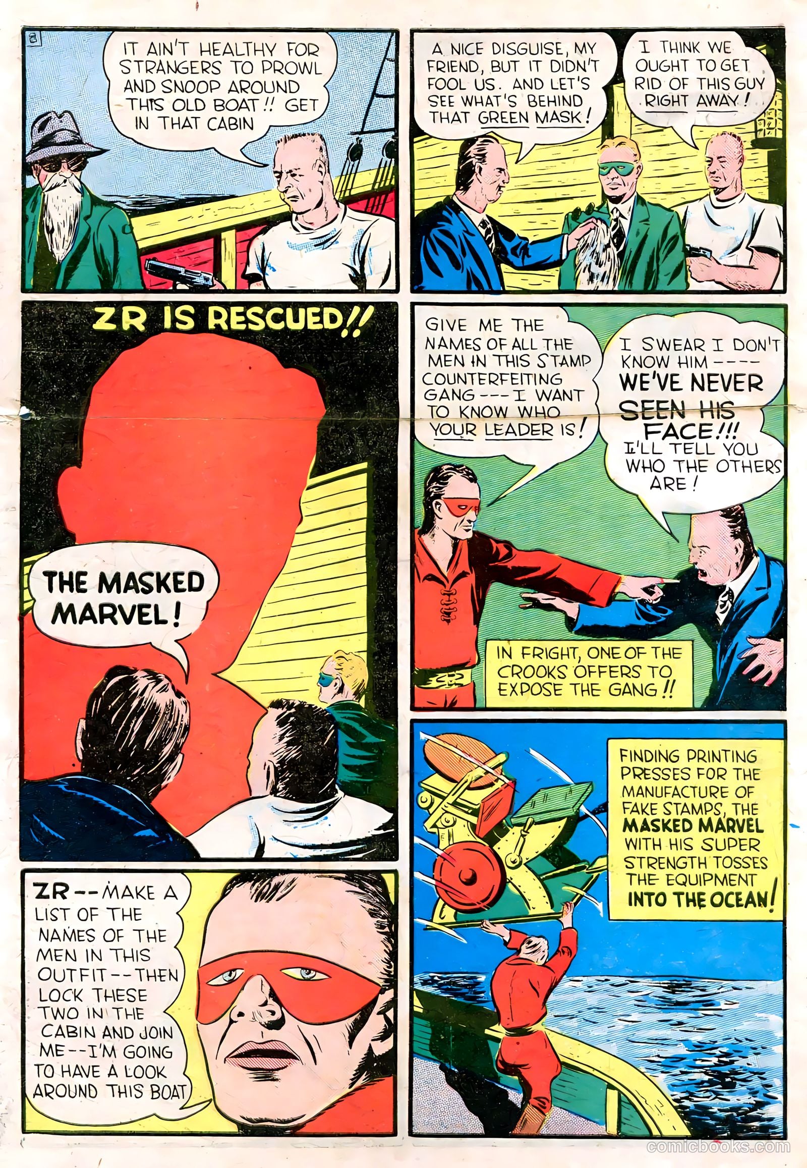 Masked Marvel #2 (1940) — page 19 of 69