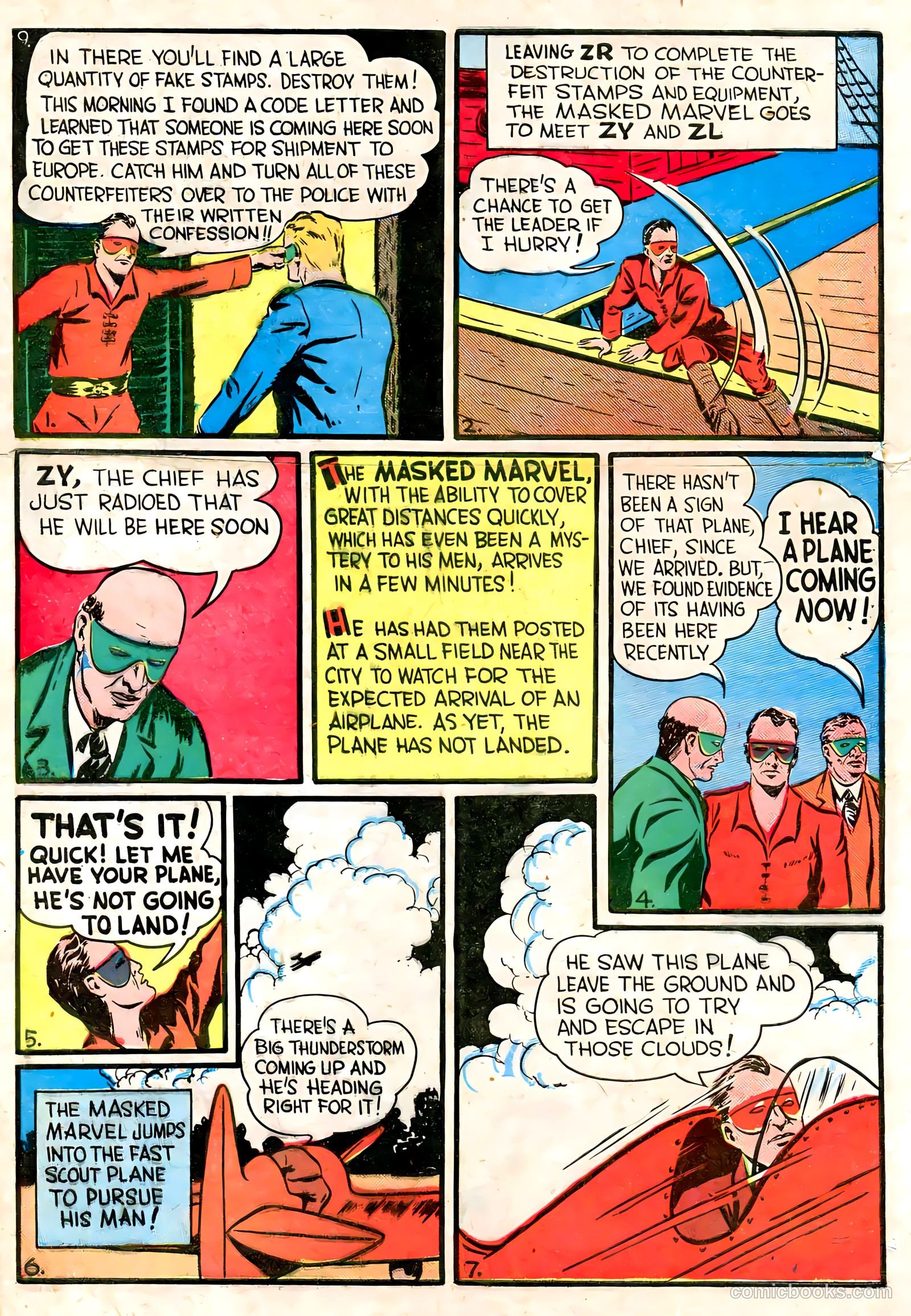 Masked Marvel #2 (1940) — page 20 of 69