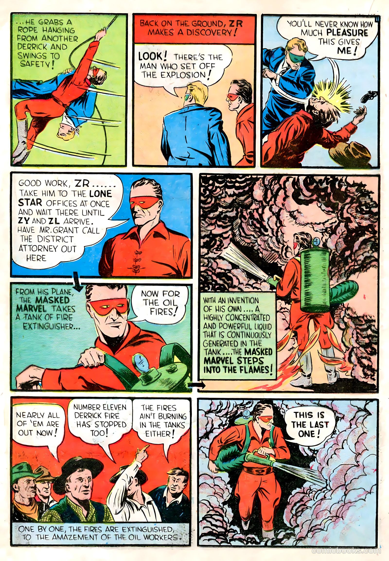 Masked Marvel #2 (1940) — page 32 of 69