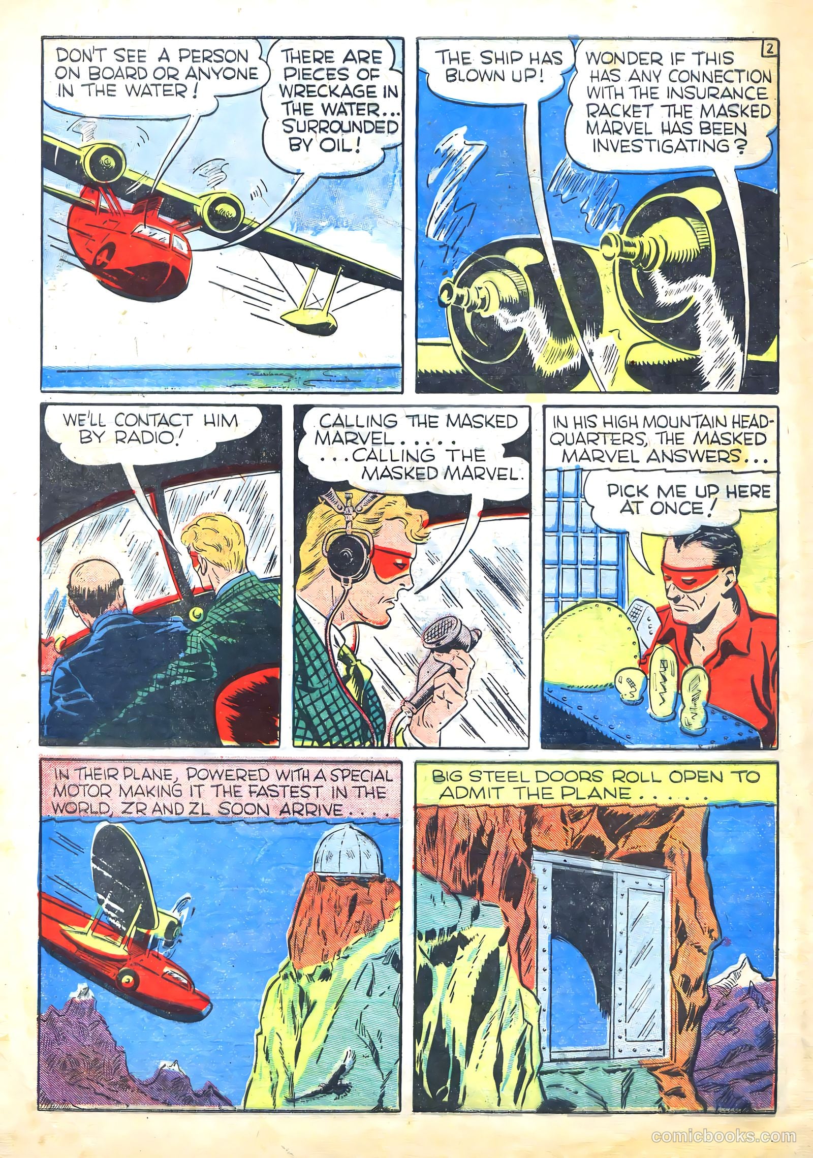 Masked Marvel #3 (1940) — page 3 of 66
