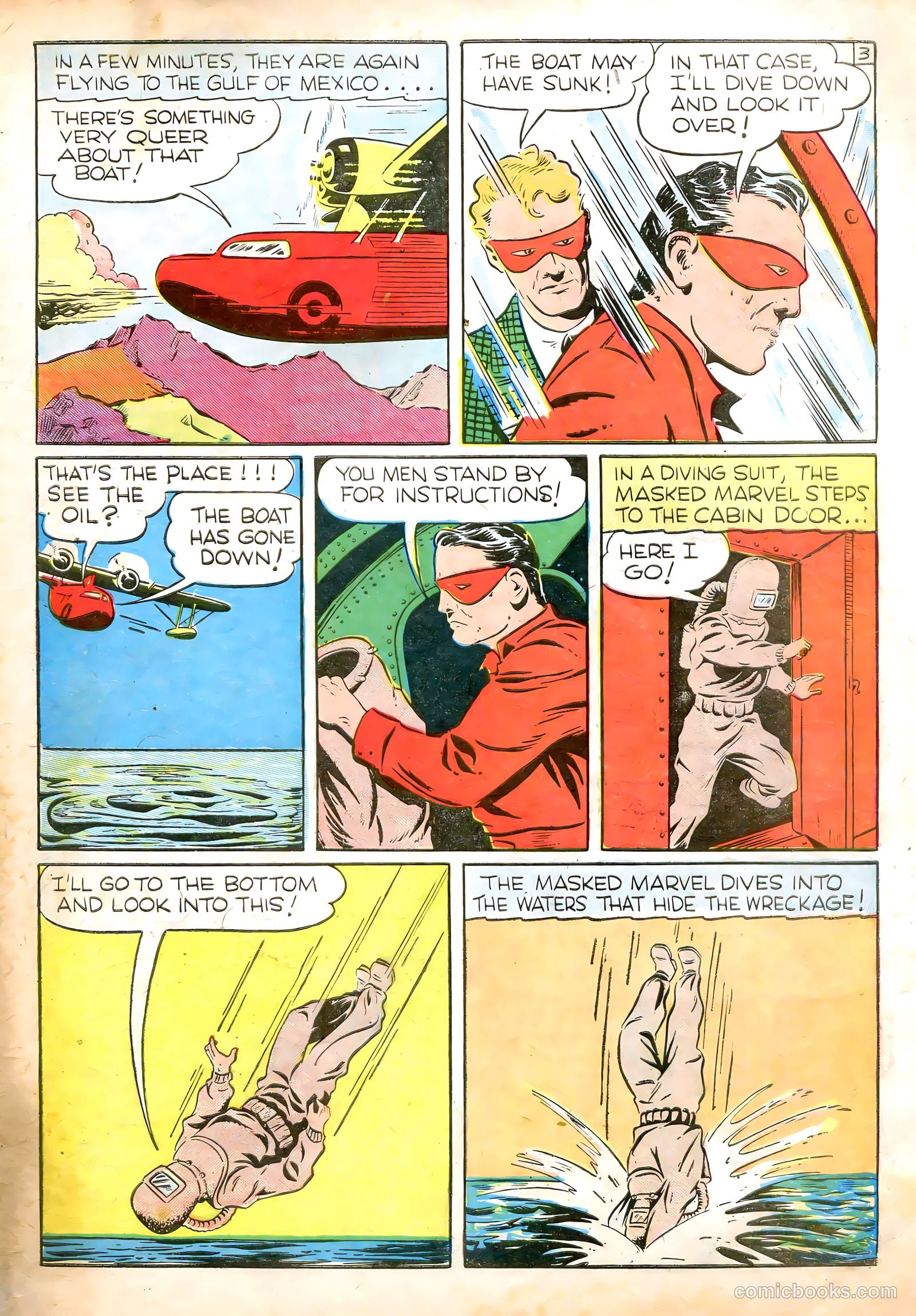 Masked Marvel #3 (1940) — page 4 of 66
