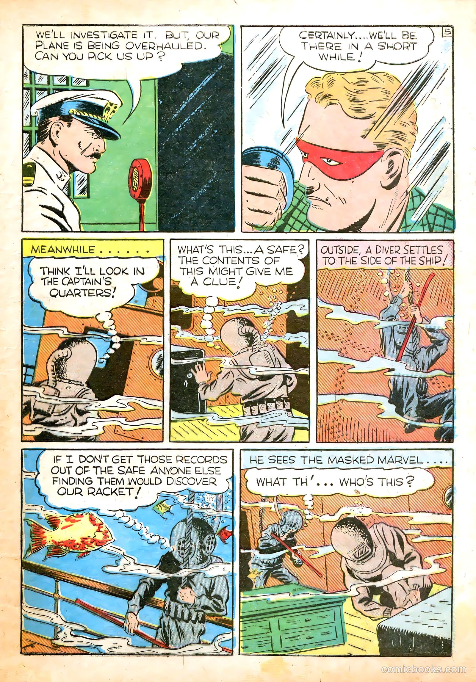 Masked Marvel #3 (1940) — page 6 of 66