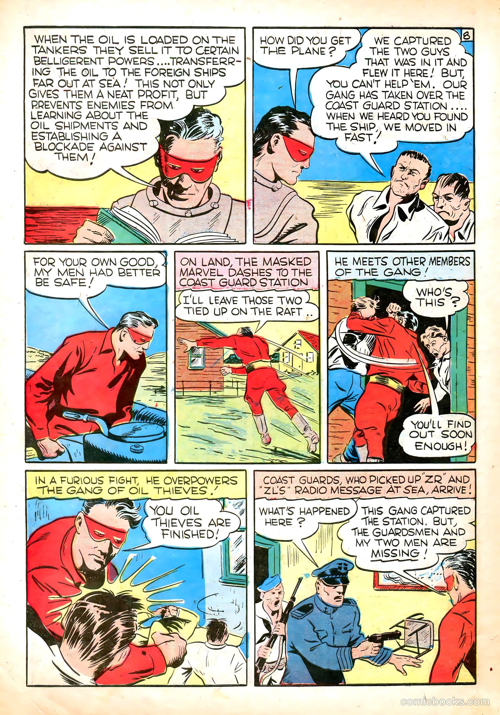 Masked Marvel #3 (1940) — page 9 of 66