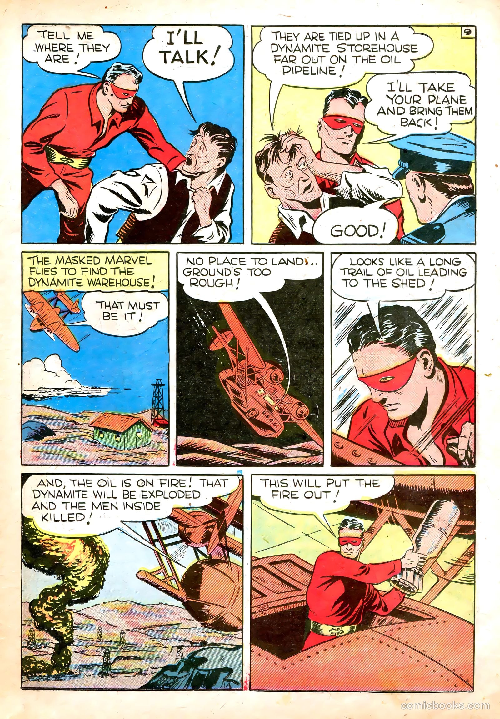 Masked Marvel #3 (1940) — page 10 of 66