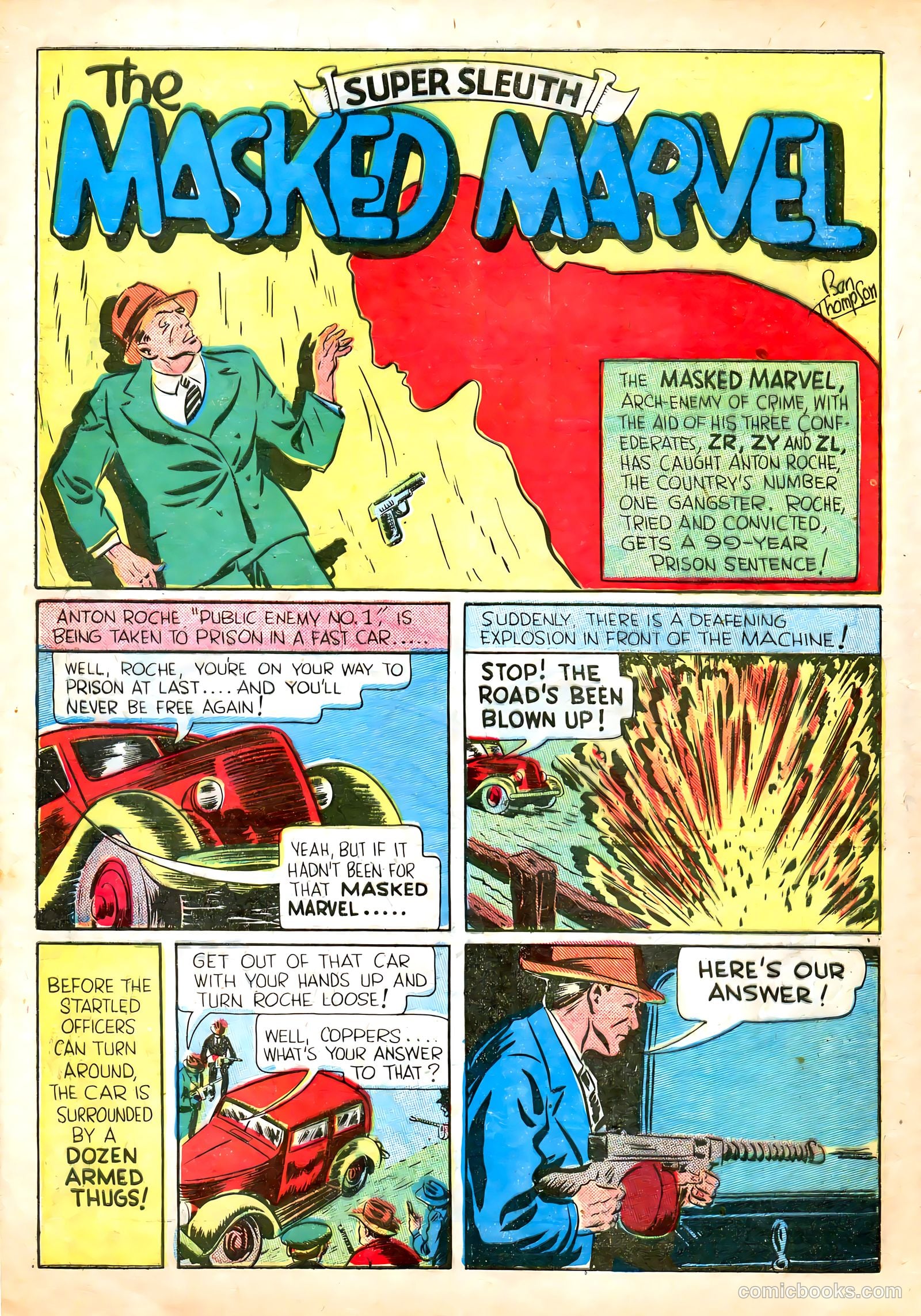 Masked Marvel #3 (1940) — page 20 of 66