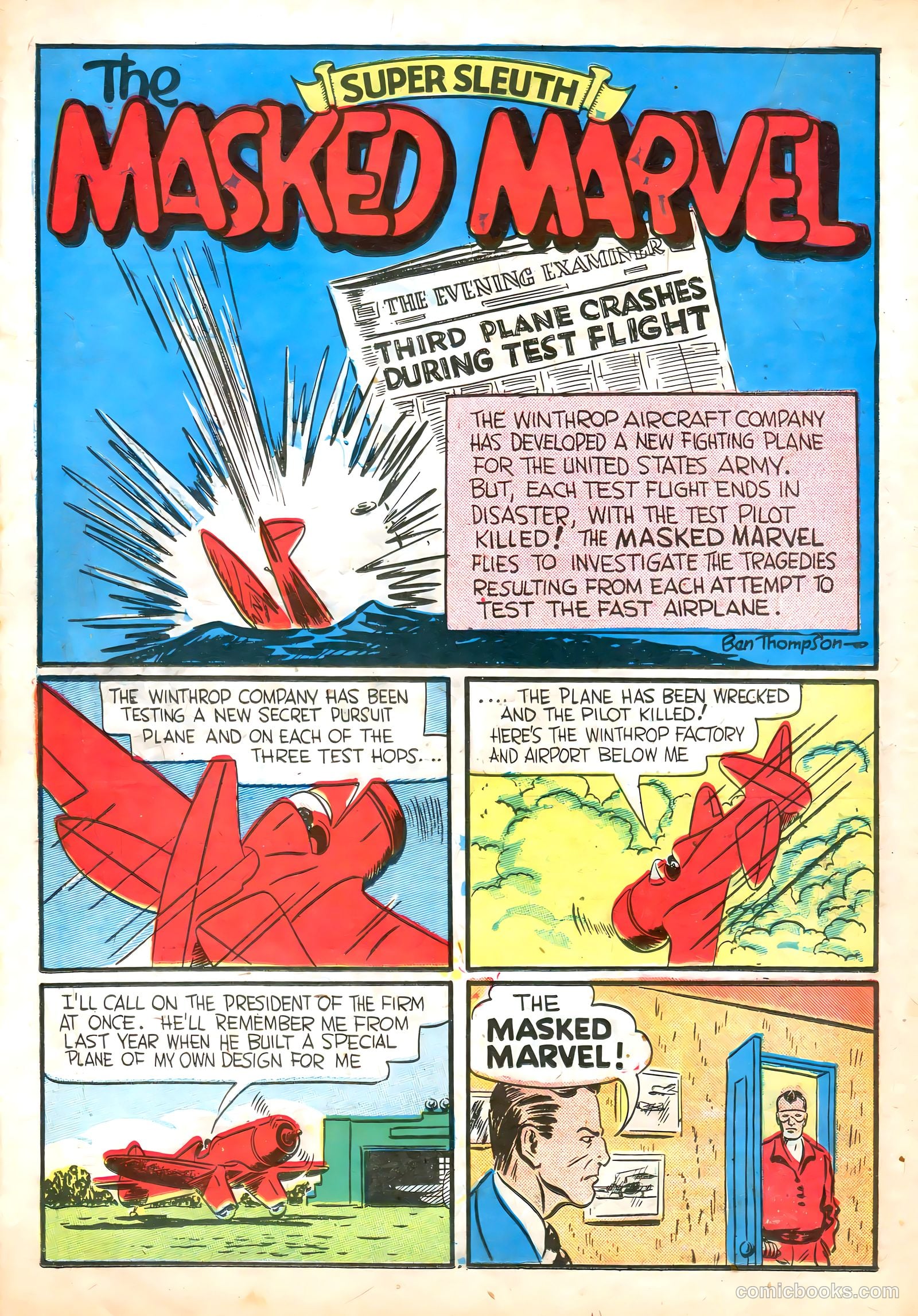 Masked Marvel #3 (1940) — page 34 of 66