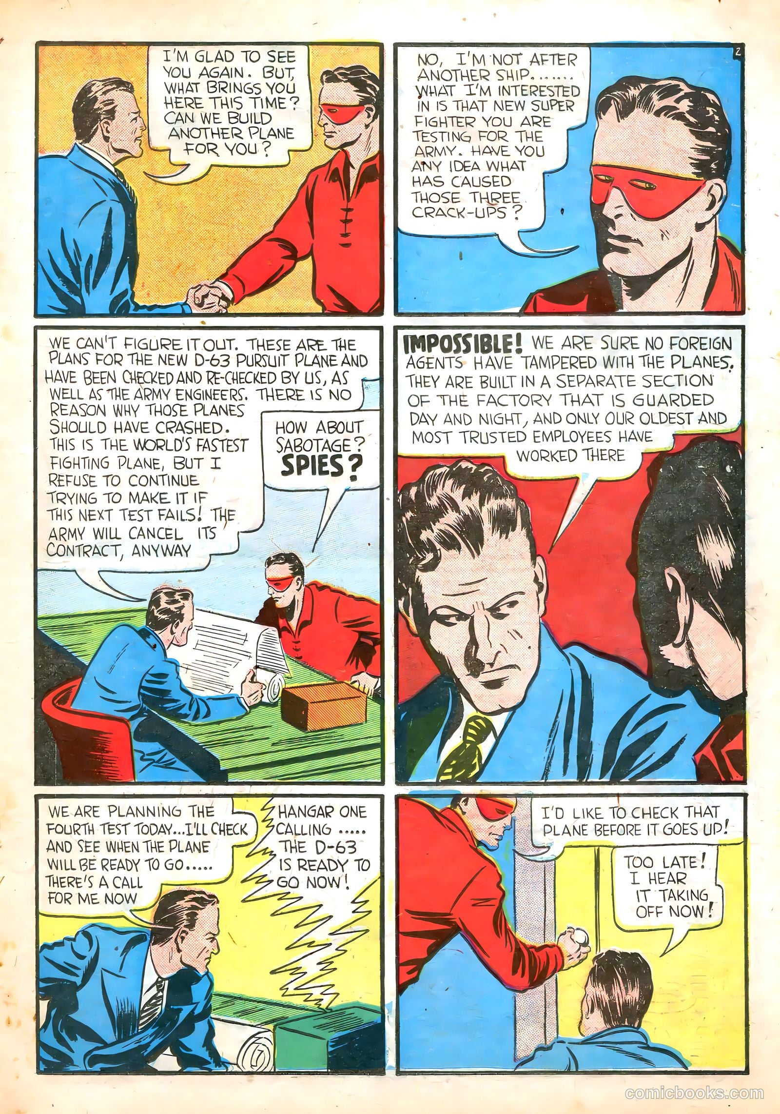 Masked Marvel #3 (1940) — page 35 of 66