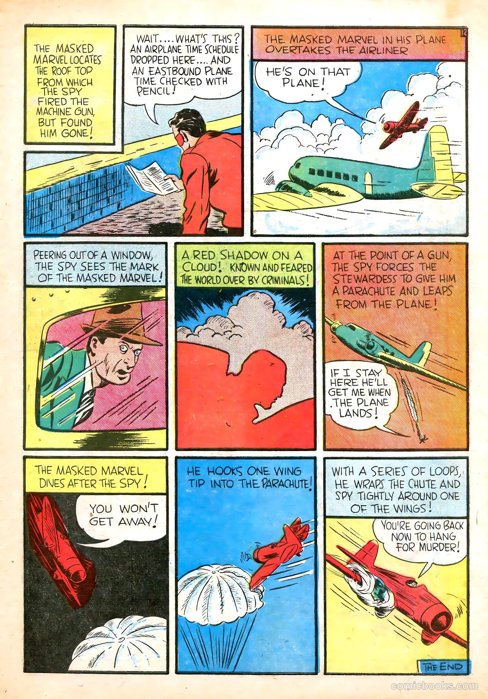 Masked Marvel #3 (1940) — page 45 of 66