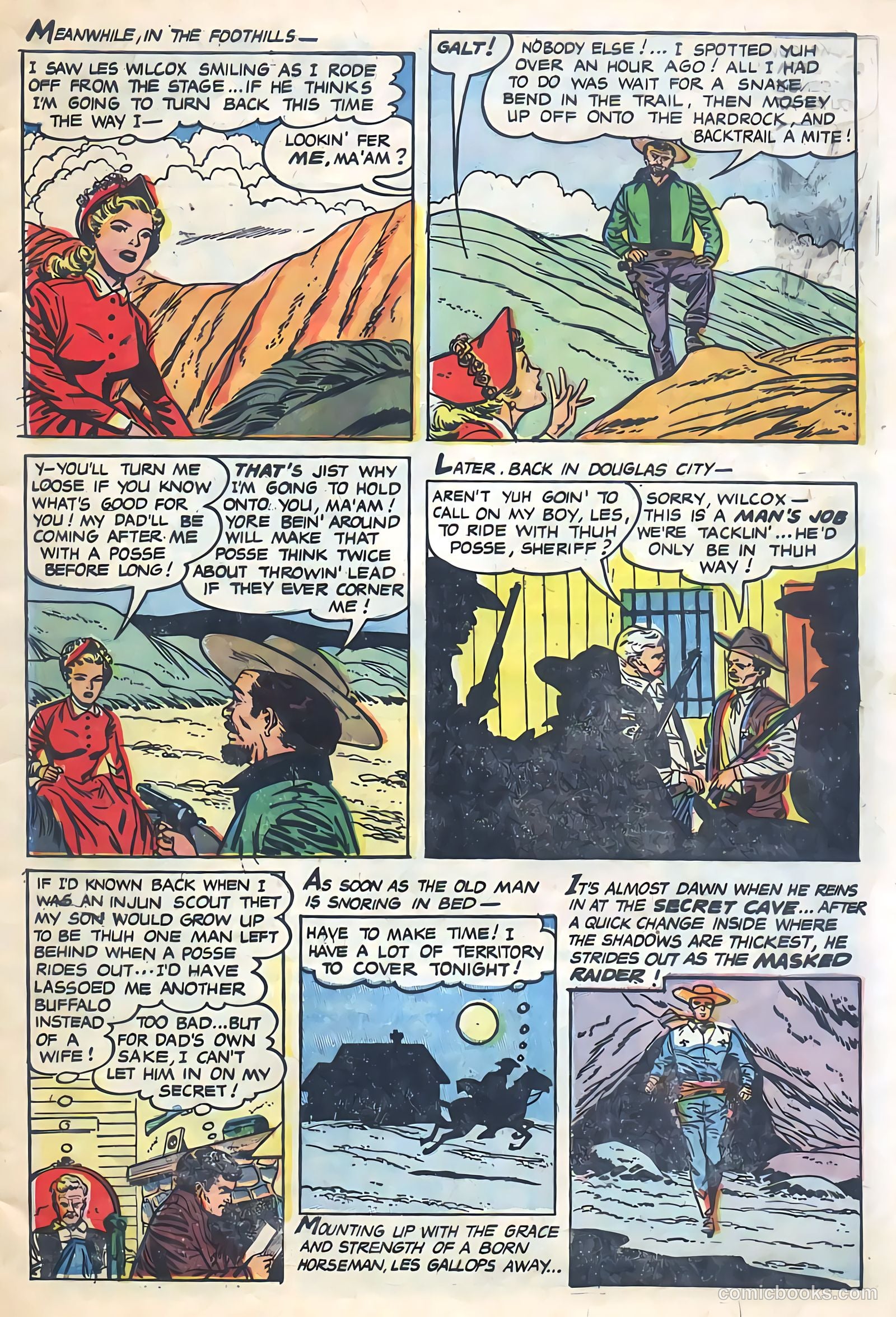 Masked Raider #1 (1955) — page 5 of 36