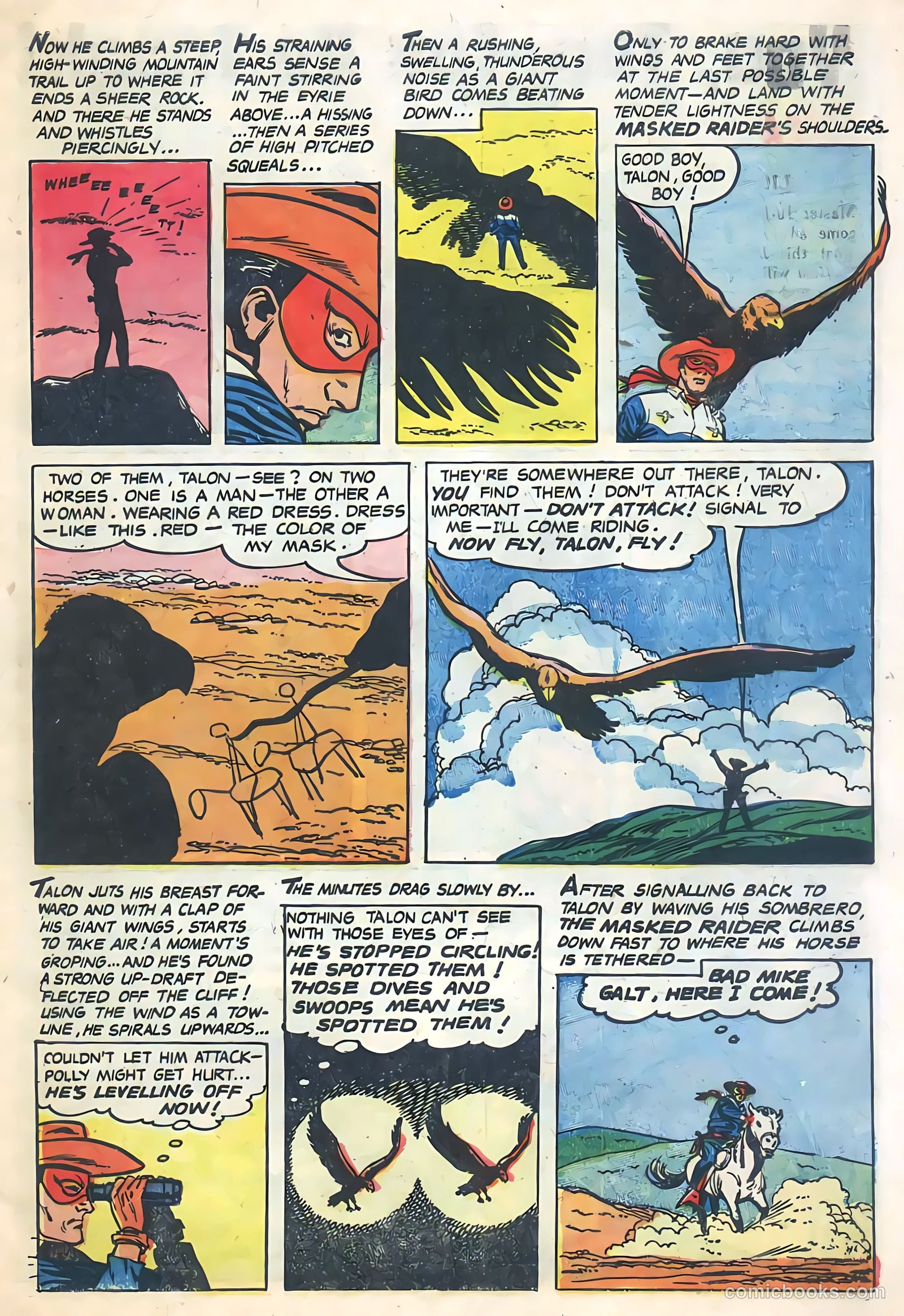 Masked Raider #1 (1955) — page 7 of 36