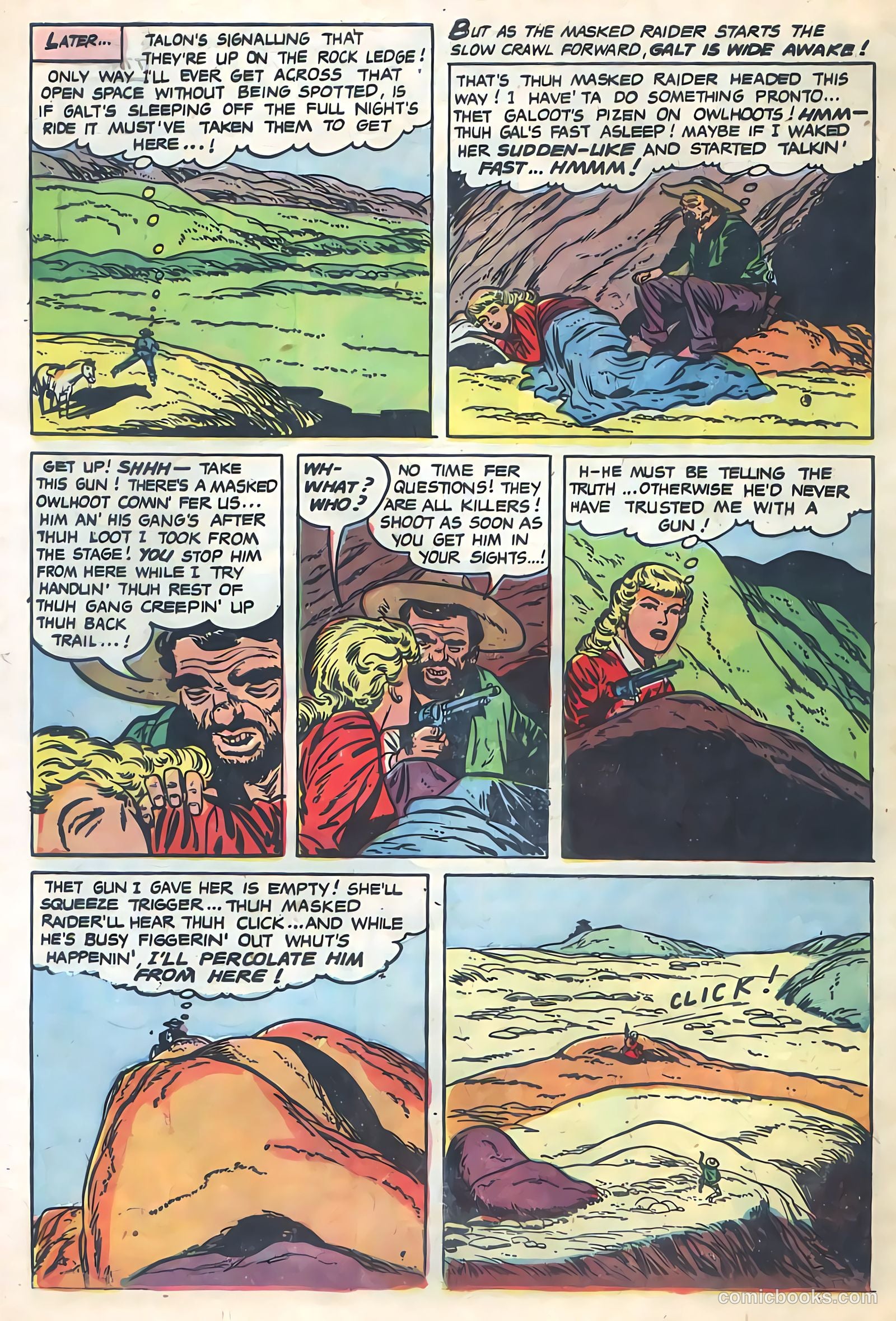 Masked Raider #1 (1955) — page 8 of 36