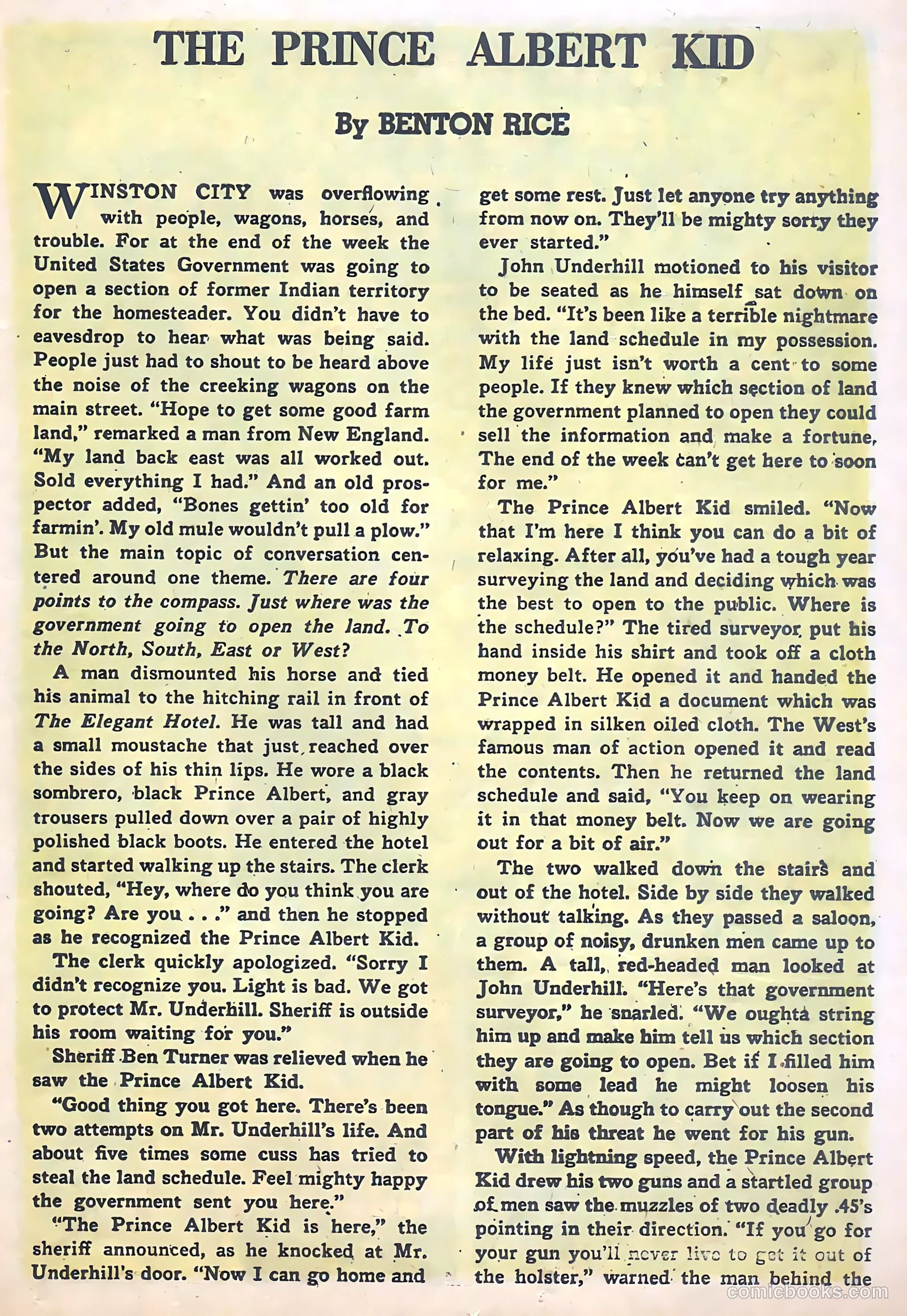 Masked Raider #1 (1955) — page 21 of 36