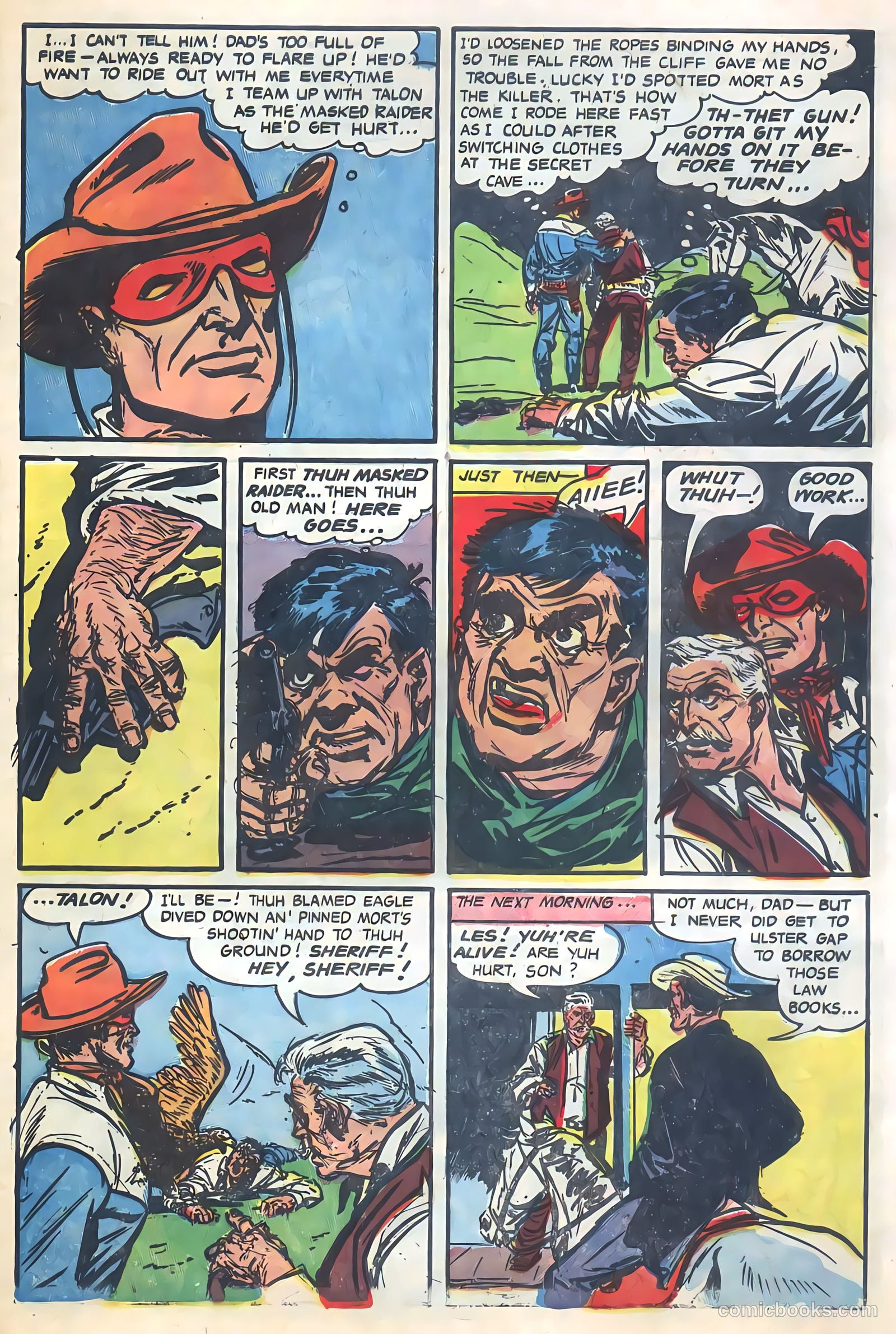 Masked Raider #1 (1955) — page 29 of 36