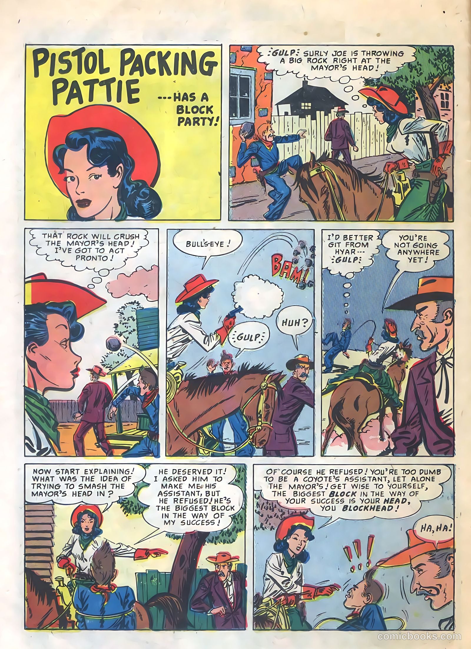 Masked Raider #1 (1955) — page 32 of 36