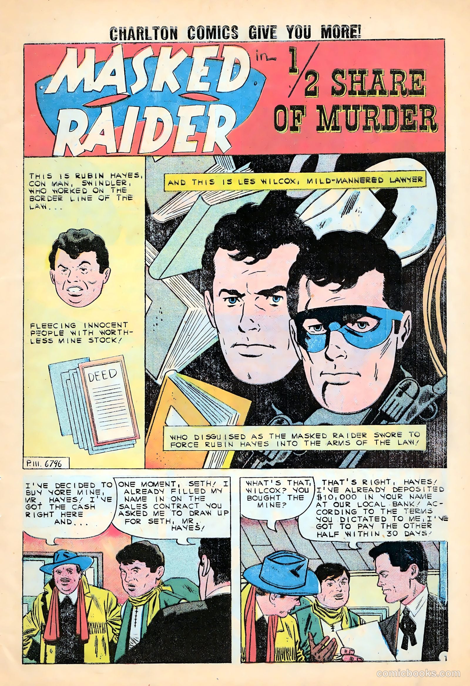 Masked Raider #10 (1961) — page 3 of 36